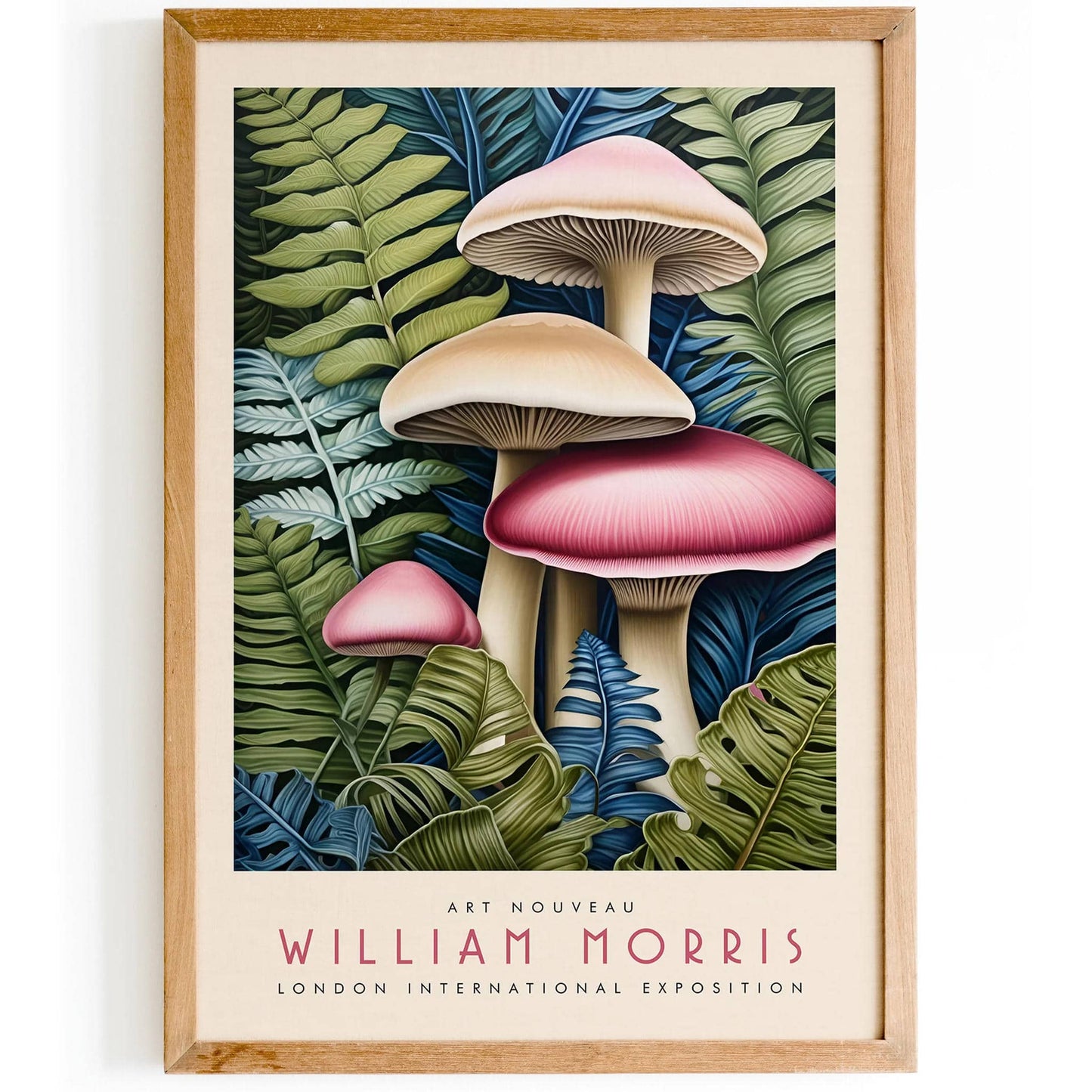 William Morris Flora-inspired Giclee Print - HypeSheriff