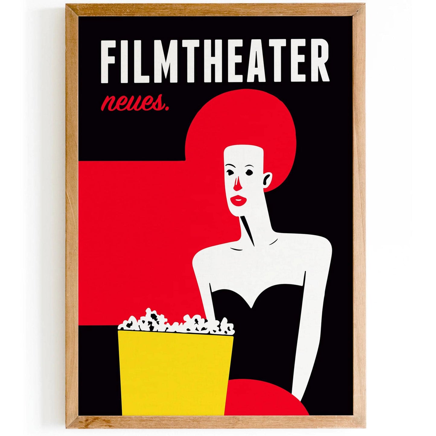 Filmtheater Neues Vintage Cinema Poster - HypeSheriff