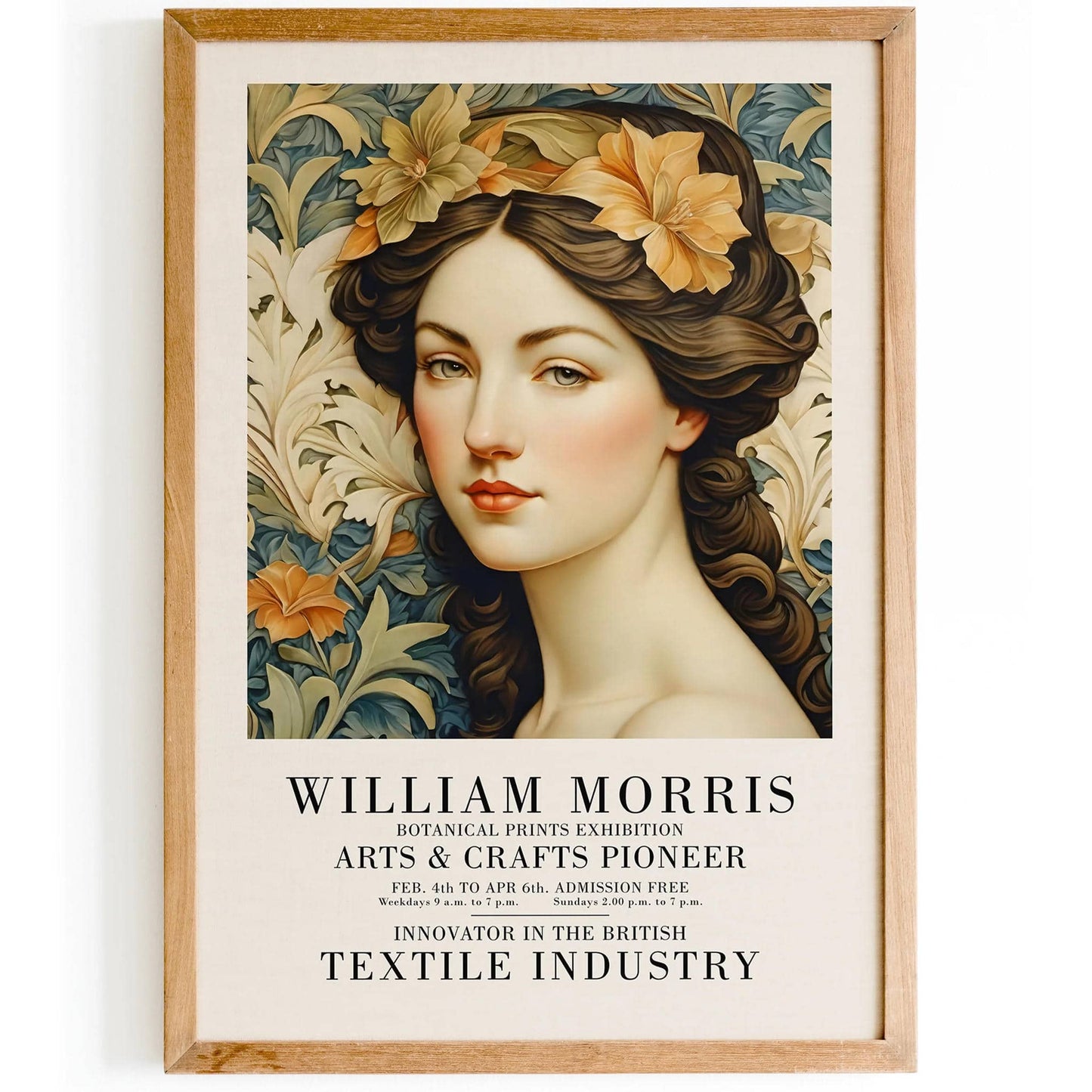 Victorian Beauty Woman Portrait Poster - HypeSheriff