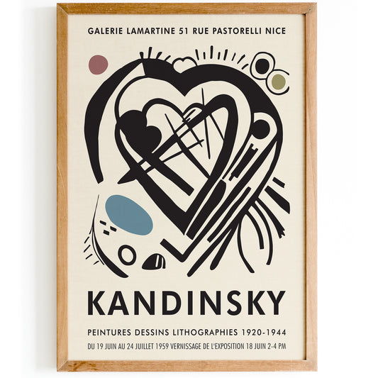 Kandinsky Abstract Modern 2024 Collection Poster