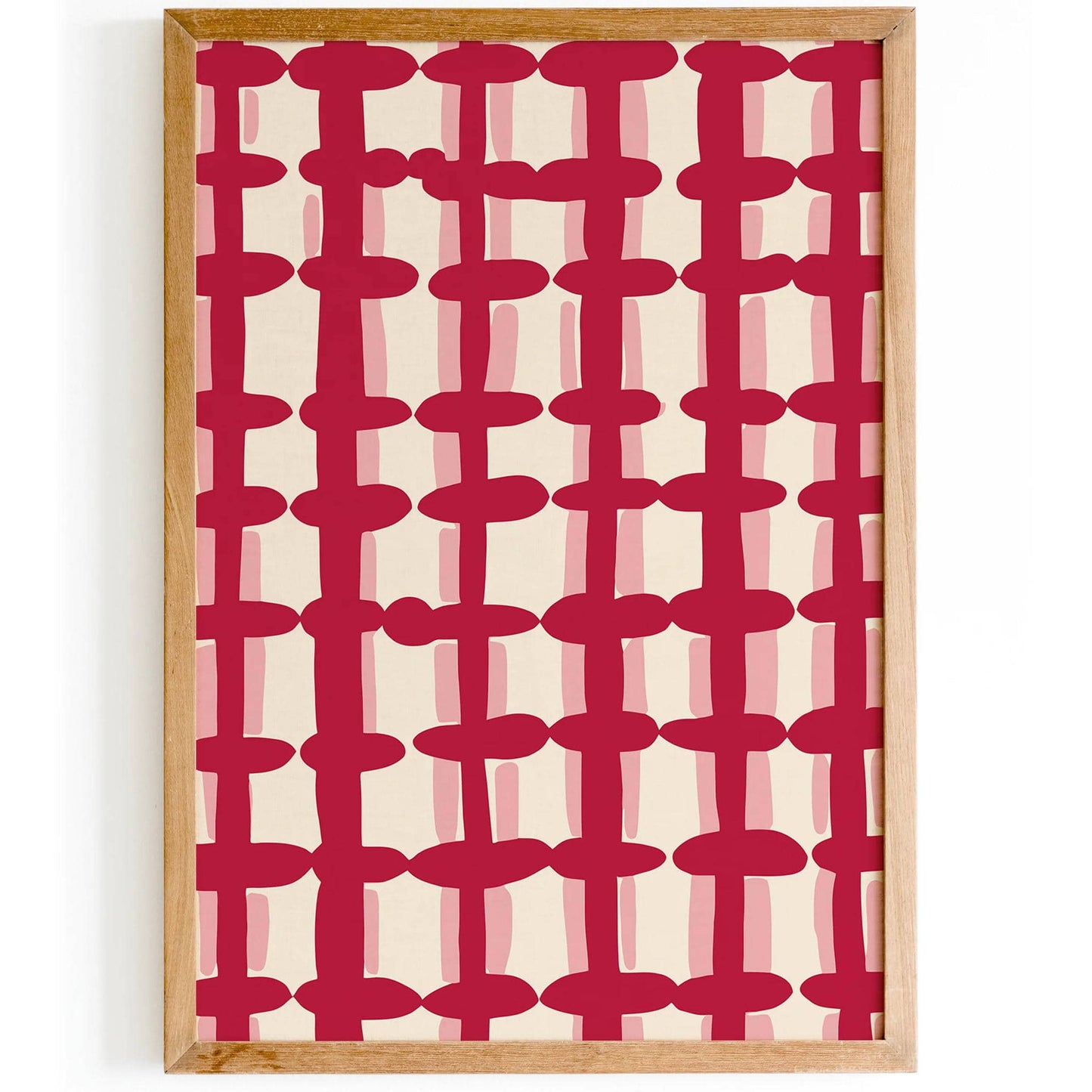 Mid-Century Modern Abstract Pop Art Poster - HypeSheriff