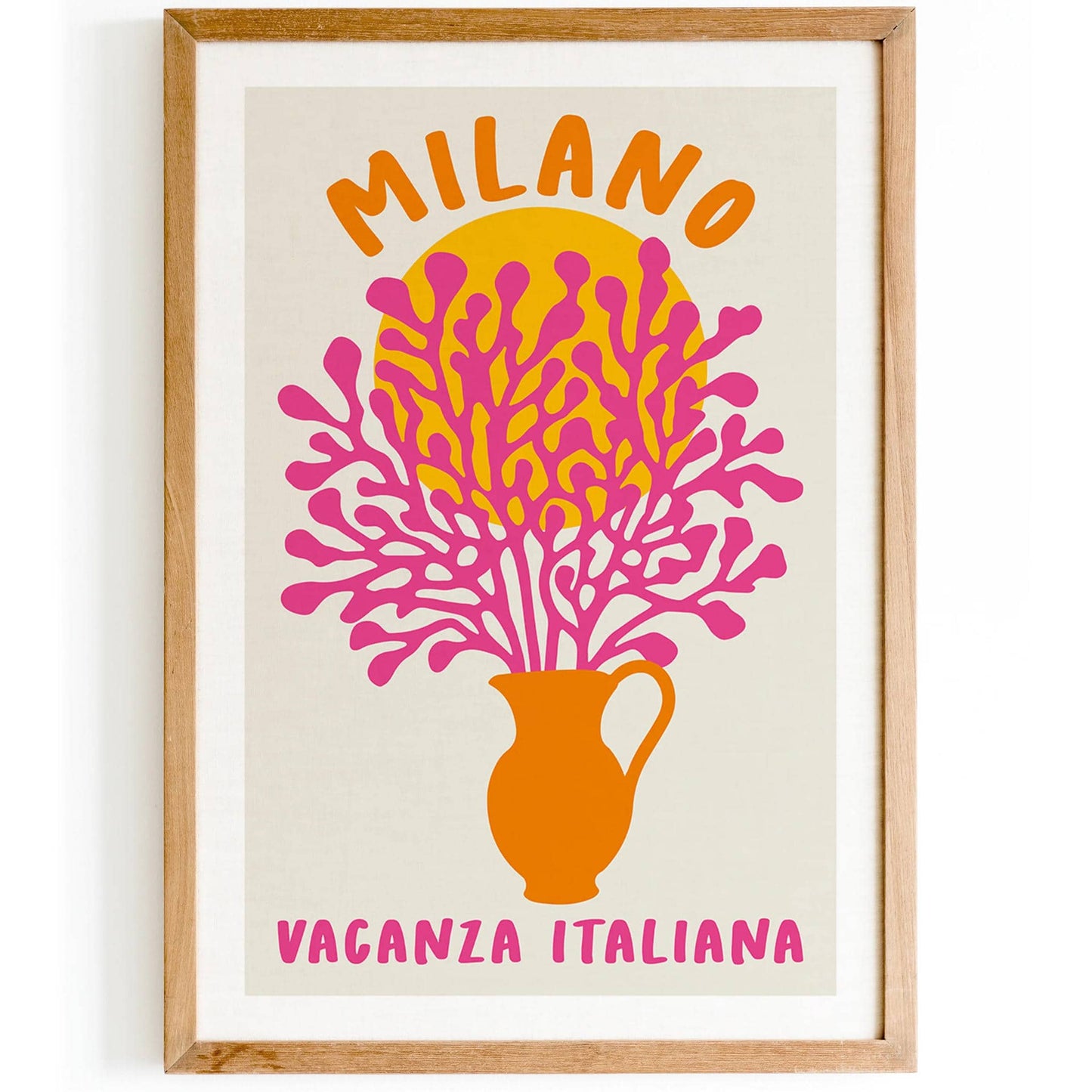 Milano Vacanza Italiana Poster - HypeSheriff