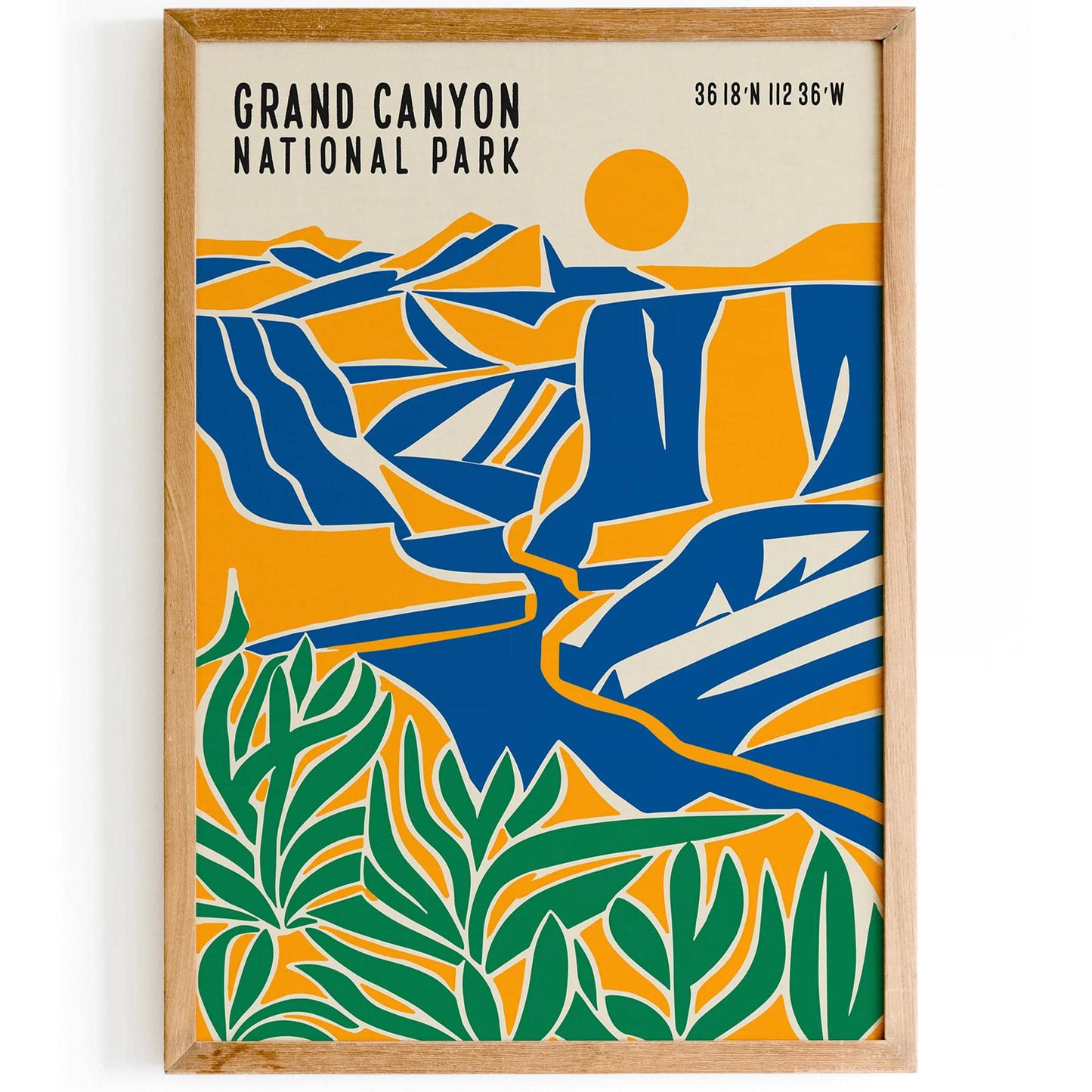 Grand Canyon Retro Travel Poster - HypeSheriff
