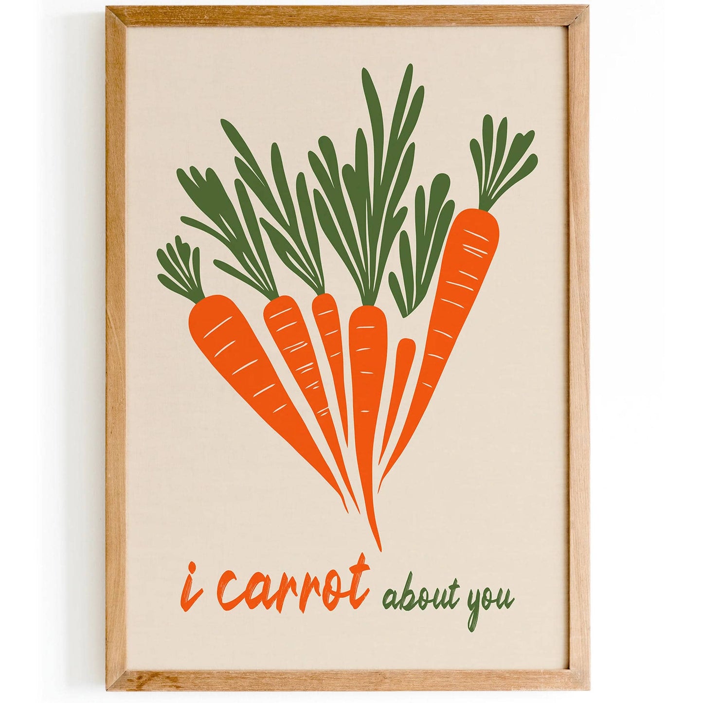 I carrot about you Poster