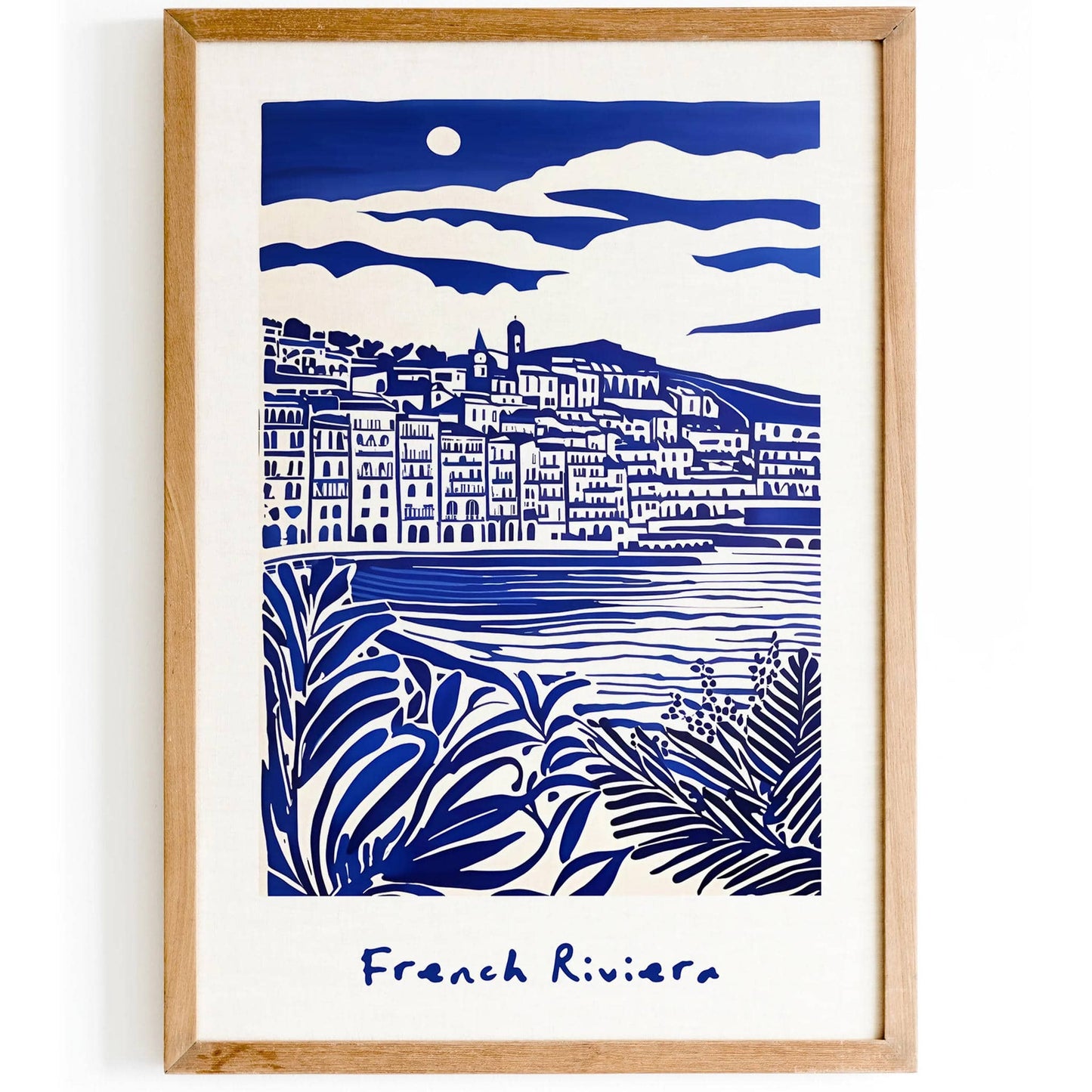 Cote D’Azur French Travel Poster - HypeSheriff
