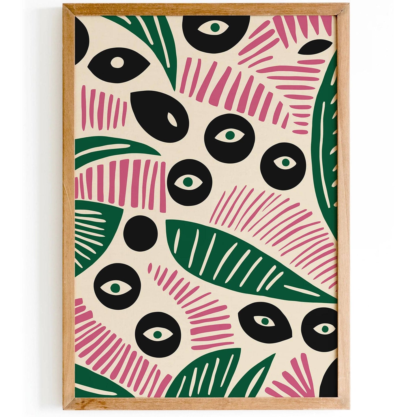 Jungle Boogie Abstract Art Print 2024 - HypeSheriff