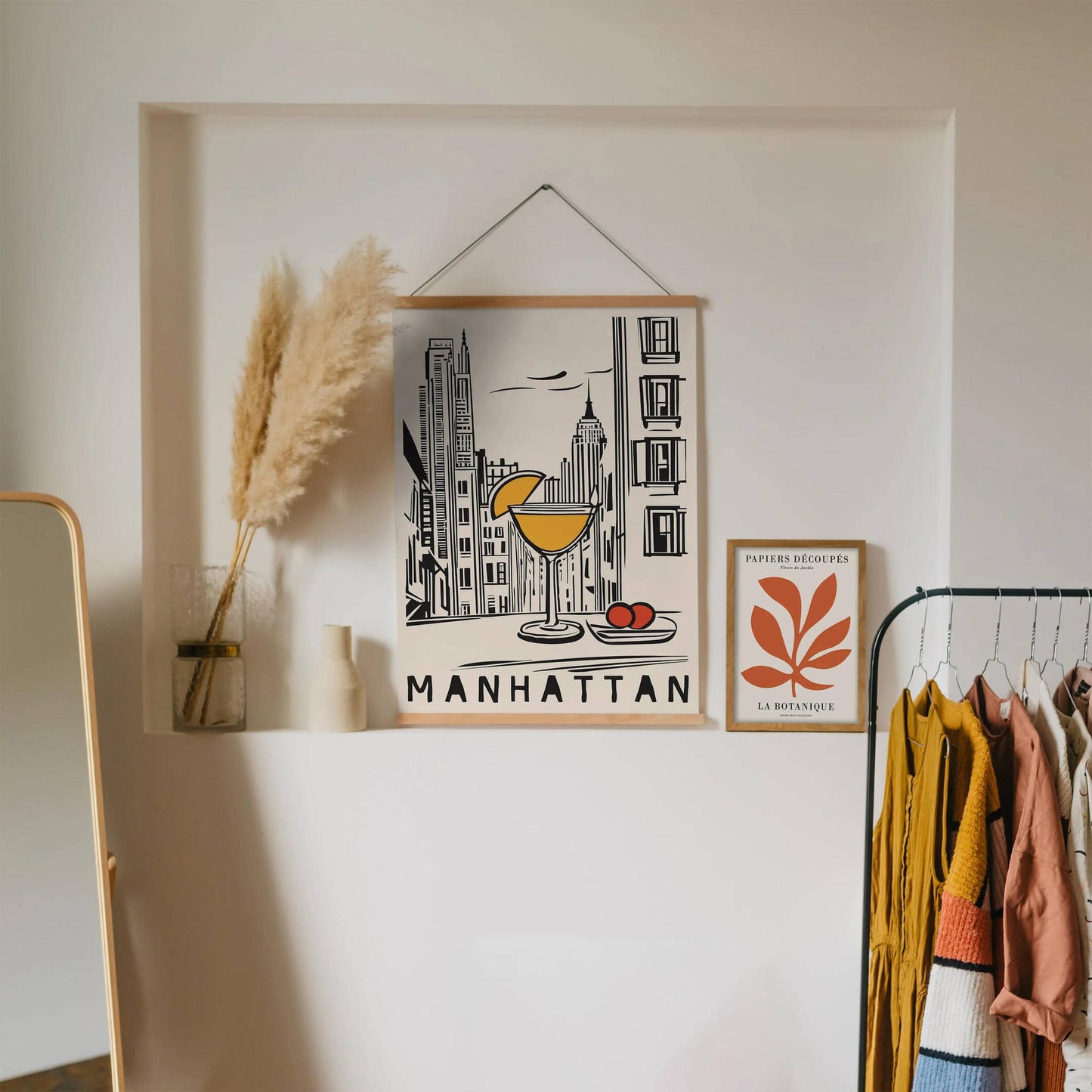 Manhattan NYC Kitchen Art Print - HypeSheriff
