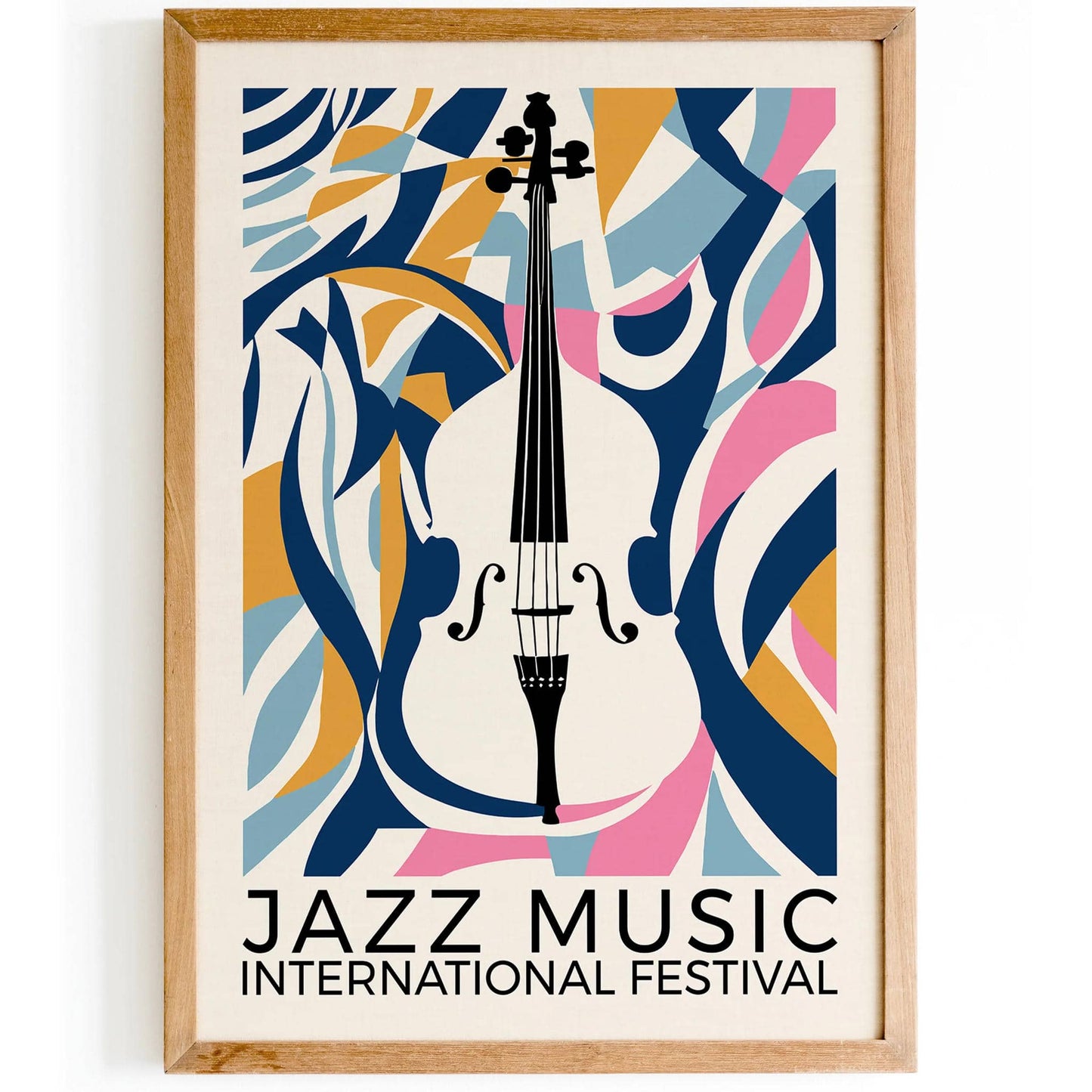 Jazz Music Festival Art Print 2024 - HypeSheriff