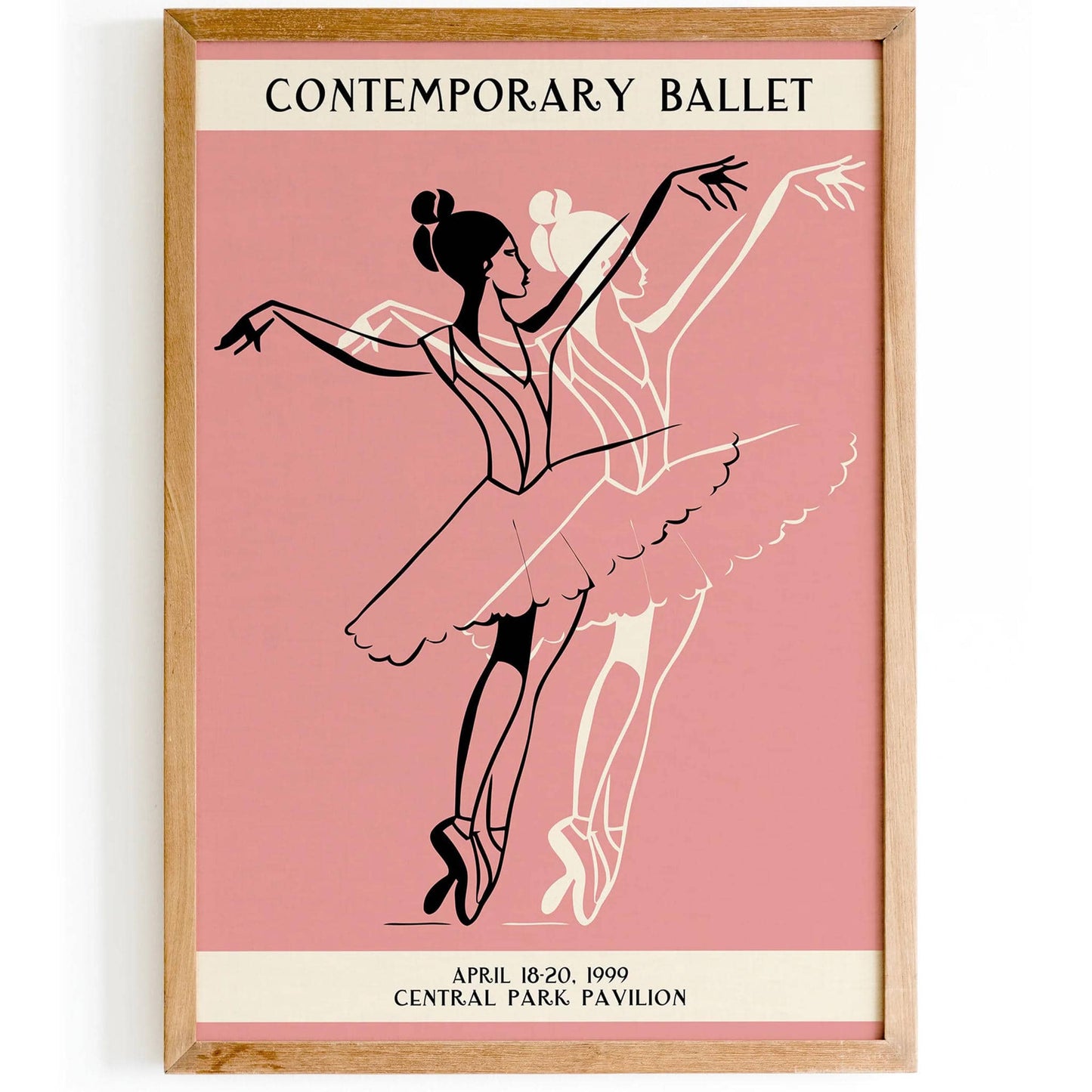 Contemporary Ballet Poster 1999 - HypeSheriff