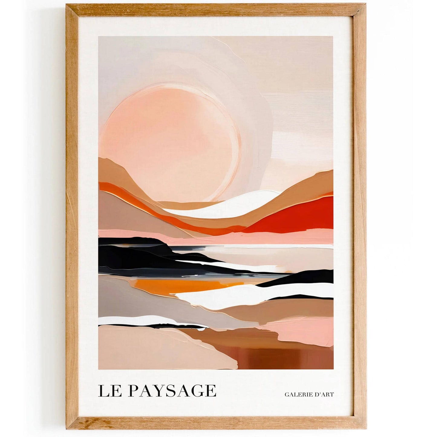 Le Paysage Galerie d'Art Poster - HypeSheriff