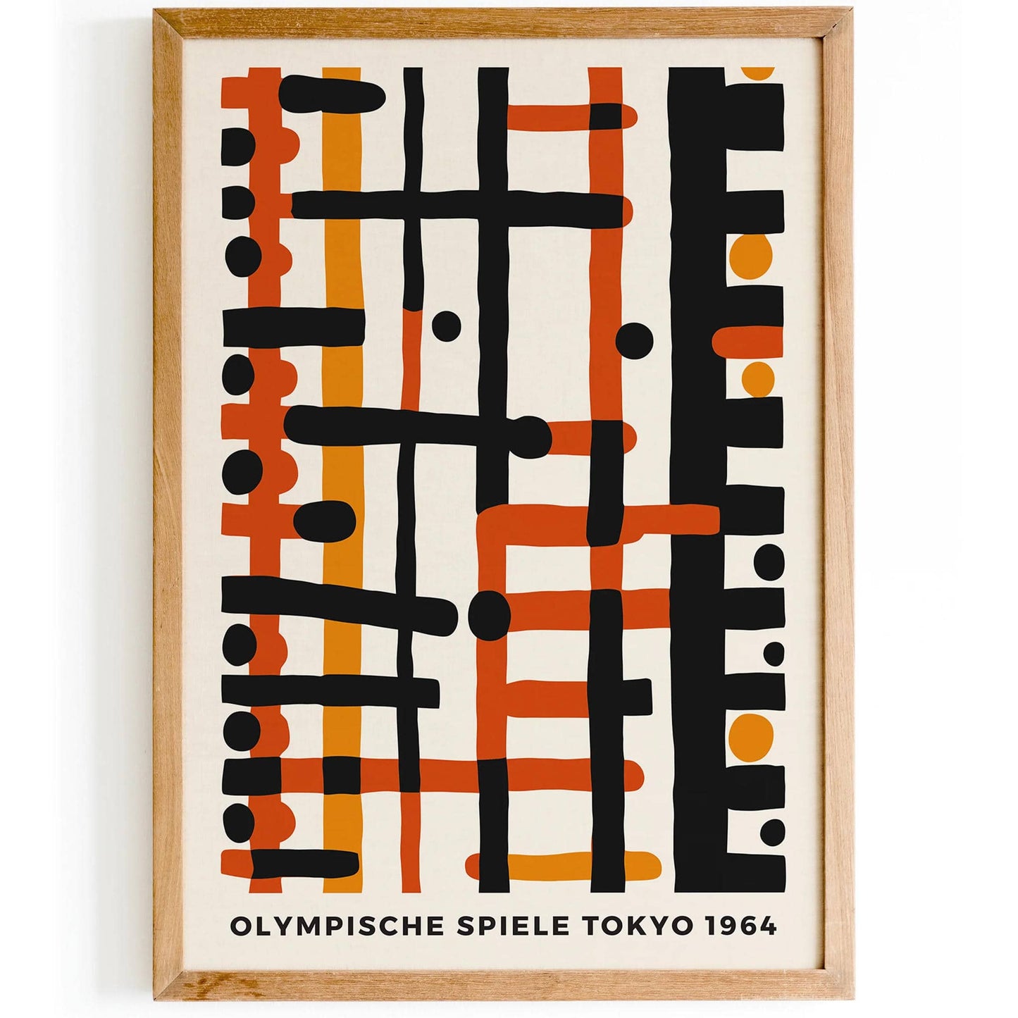 Olympische Spiele Tokyo 1964 Art Print - HypeSheriff