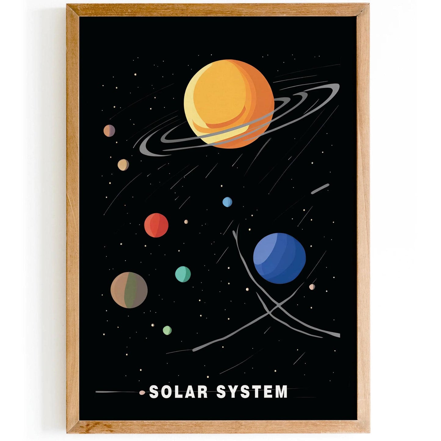 Solar System Poster - HypeSheriff