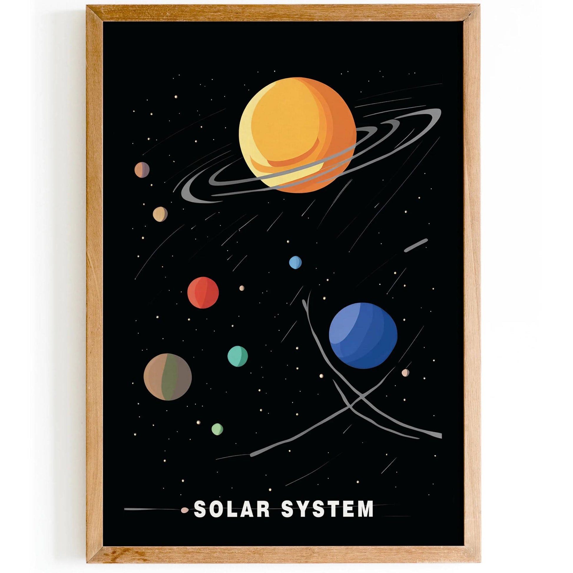 Solar System Poster - HypeSheriff