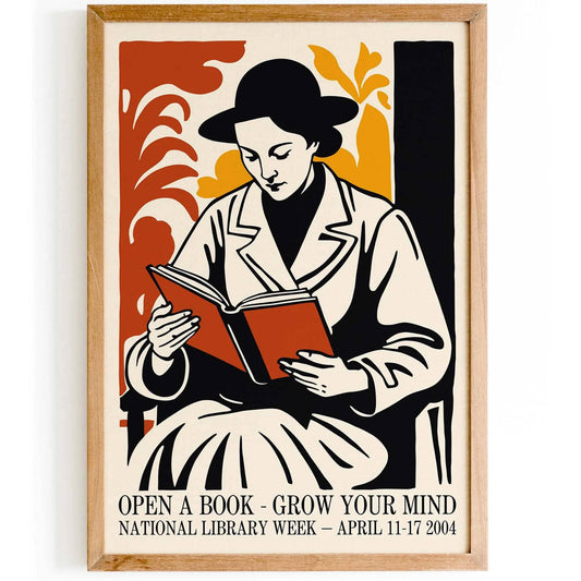 Grow Your Mind Library Week Poster