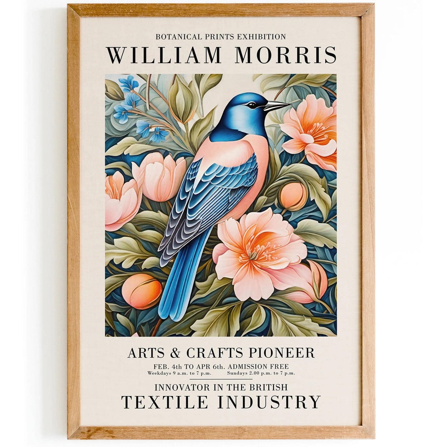 Artisan Botany William Morris Poster - HypeSheriff