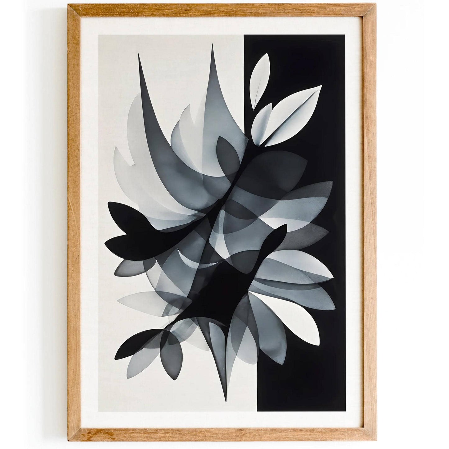 Modern Abstract Shapes Wall Art - HypeSheriff