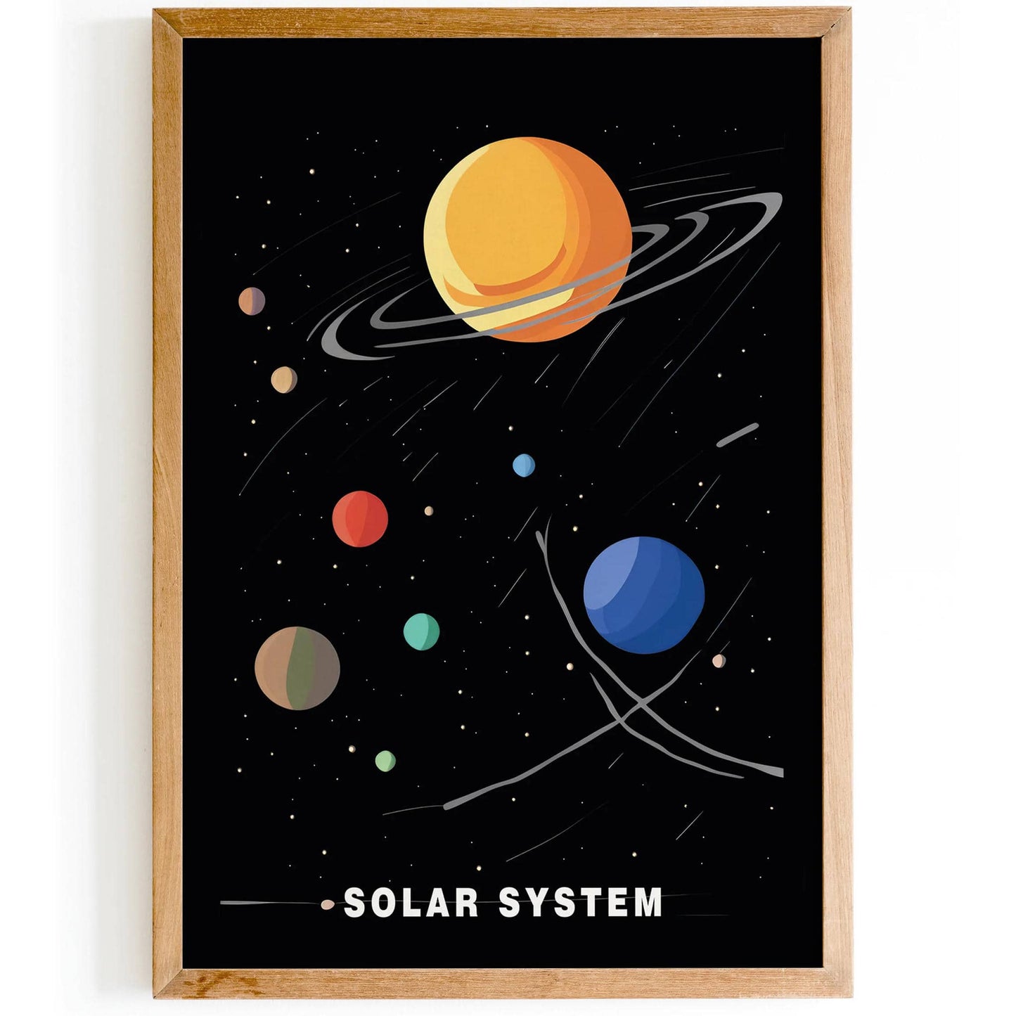Solar System - Space Wall Art Print - HypeSheriff