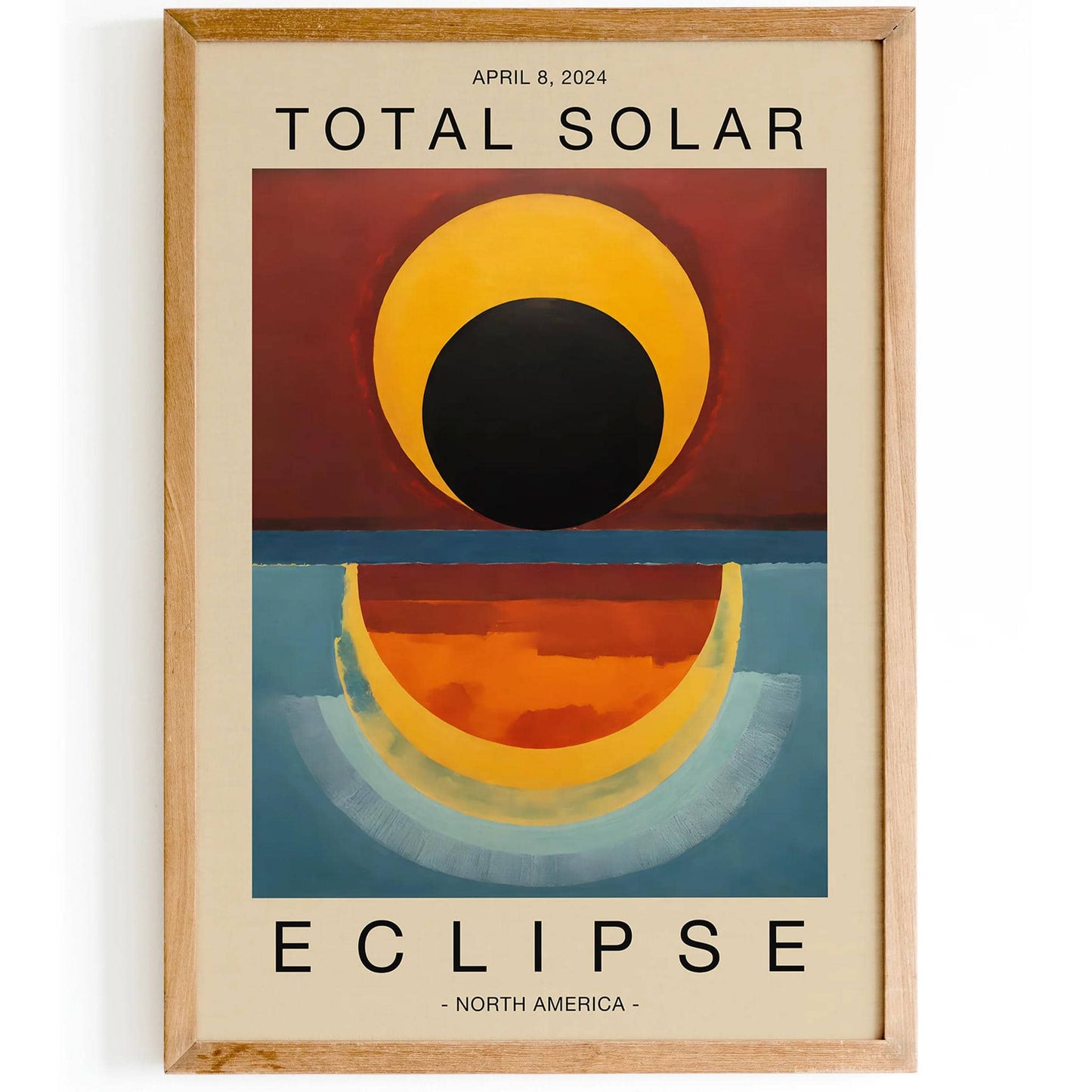 Total Solar Eclipse 2024 Poster