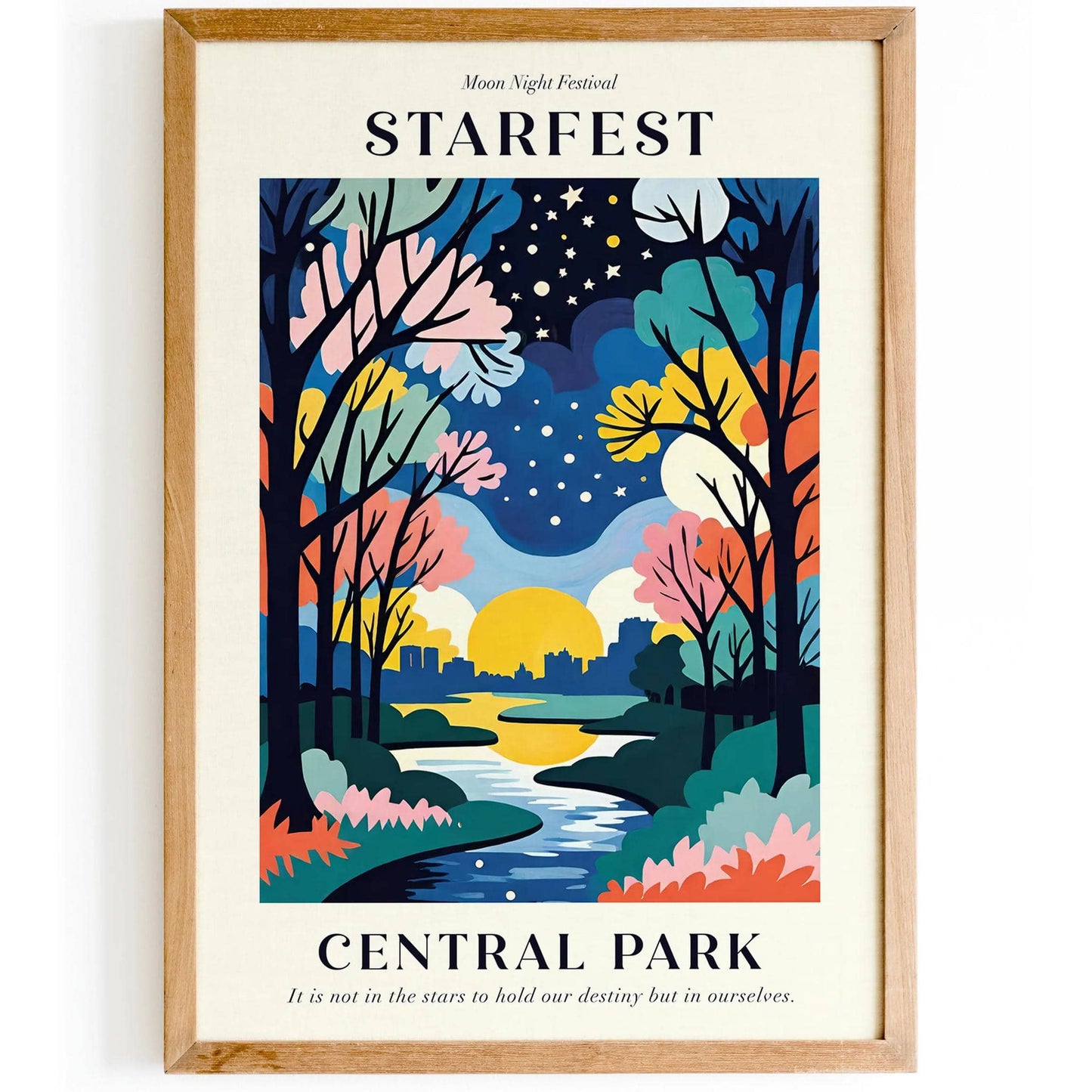 Starnight Festival NYC Art Print: Home Decor - HypeSheriff