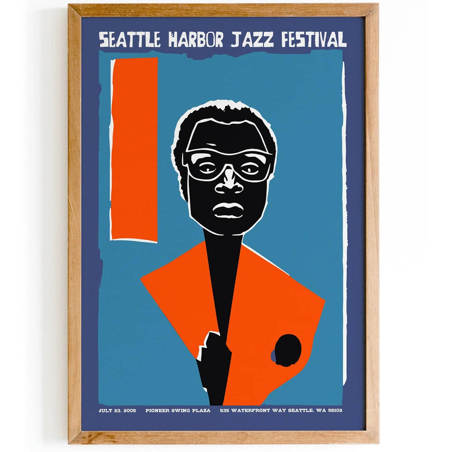 Seattle Harbor Jazz Festival 2005 Poster - HypeSheriff