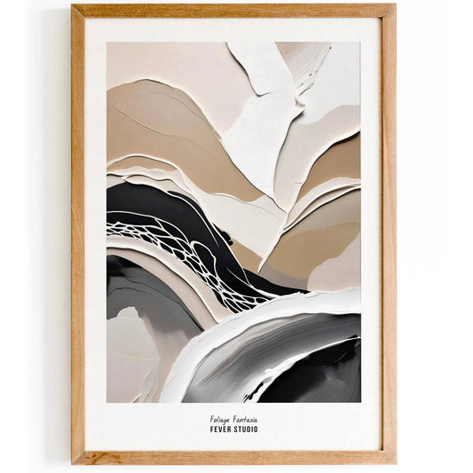 Foliage Fantasia Fever Studio Poster - HypeSheriff