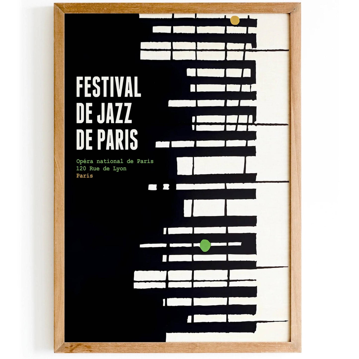 Paris Jazz Festival Vintage Poster - HypeSheriff