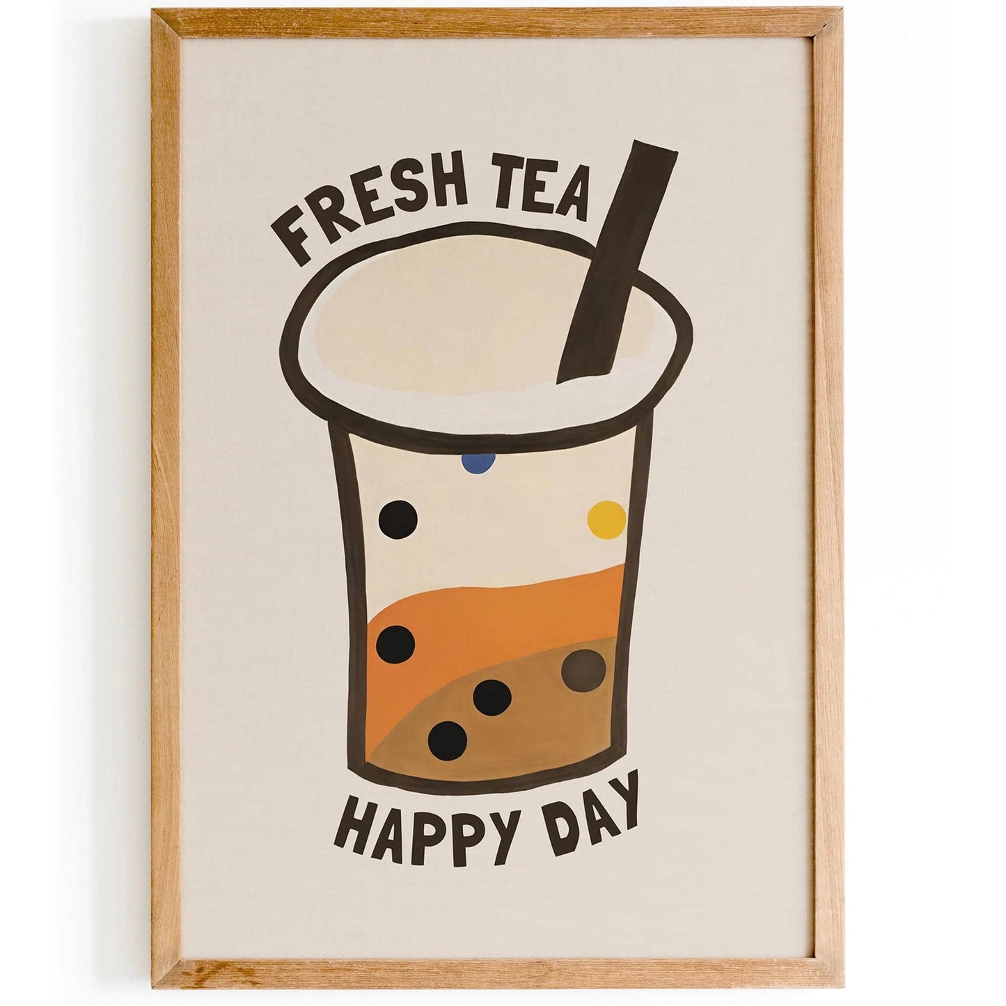 Bubble Tea Motivational Poster - HypeSheriff