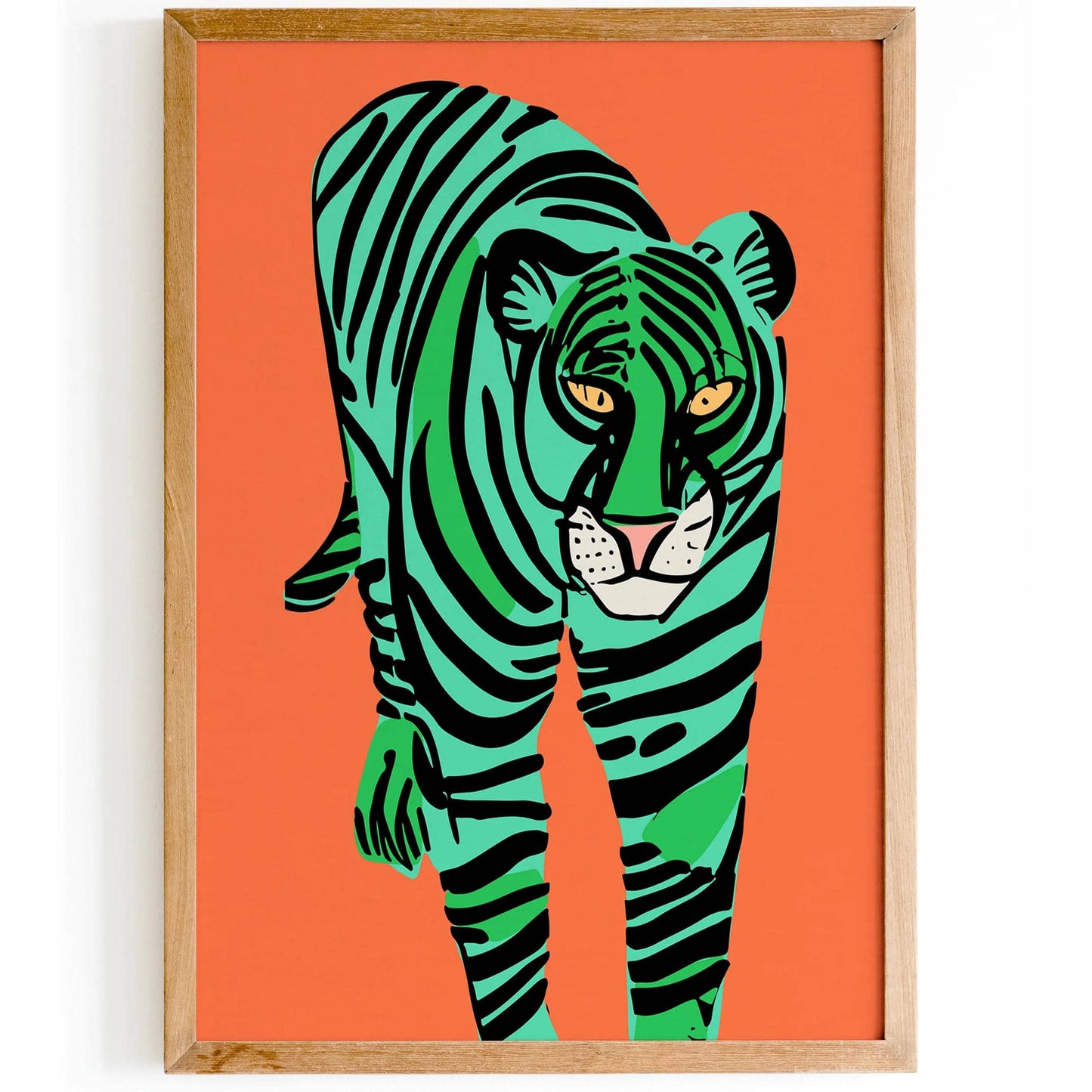 Jungle Panther Doodle Art Poster - HypeSheriff