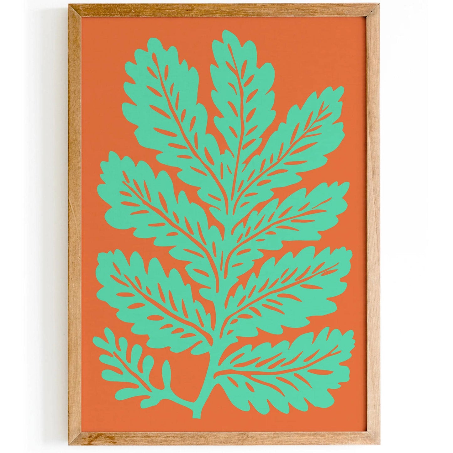 Pop Art Mint Leaf Art Print - HypeSheriff