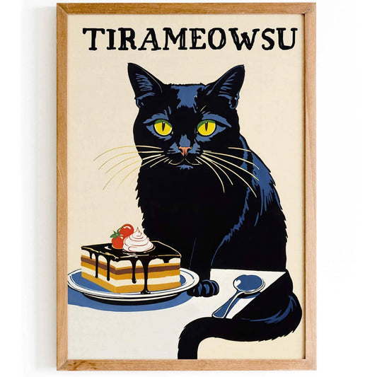 Tirameowsu Dessert Cat