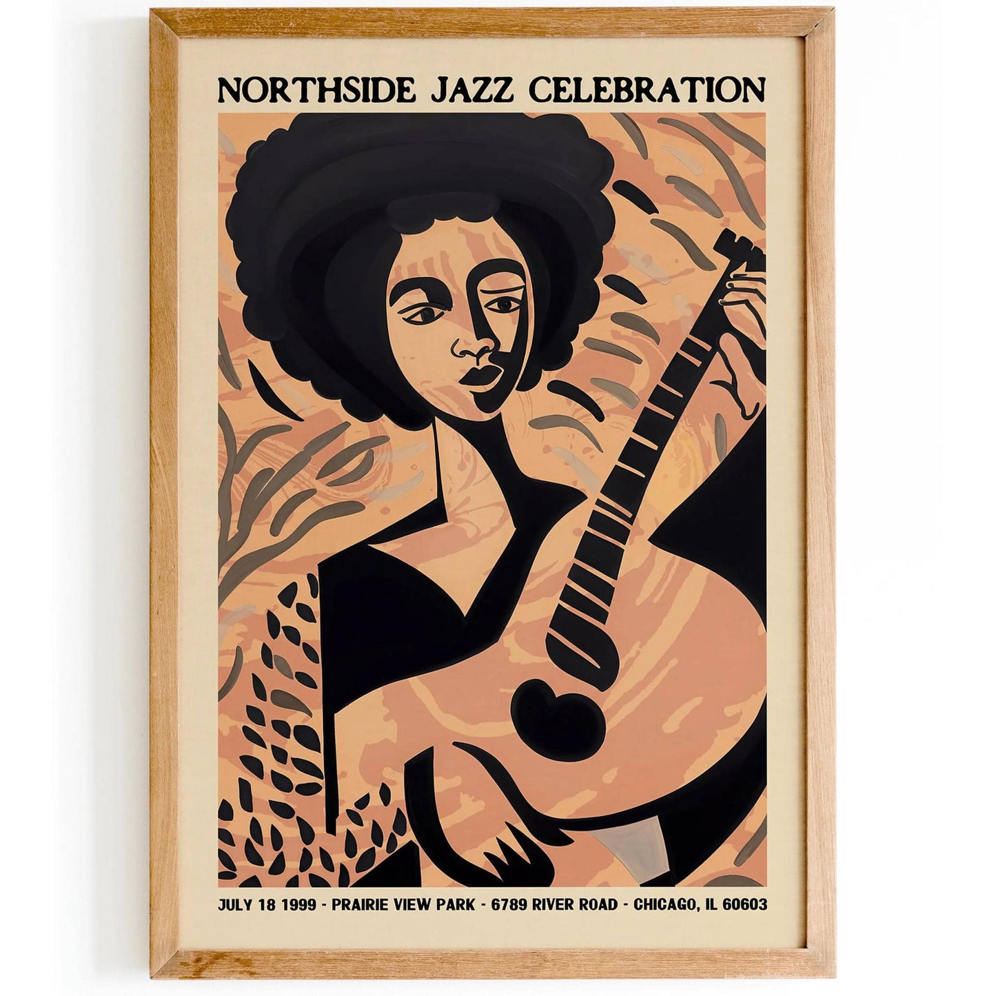 Northside Jazz - Chicago Jazz Festival Poster - HypeSheriff