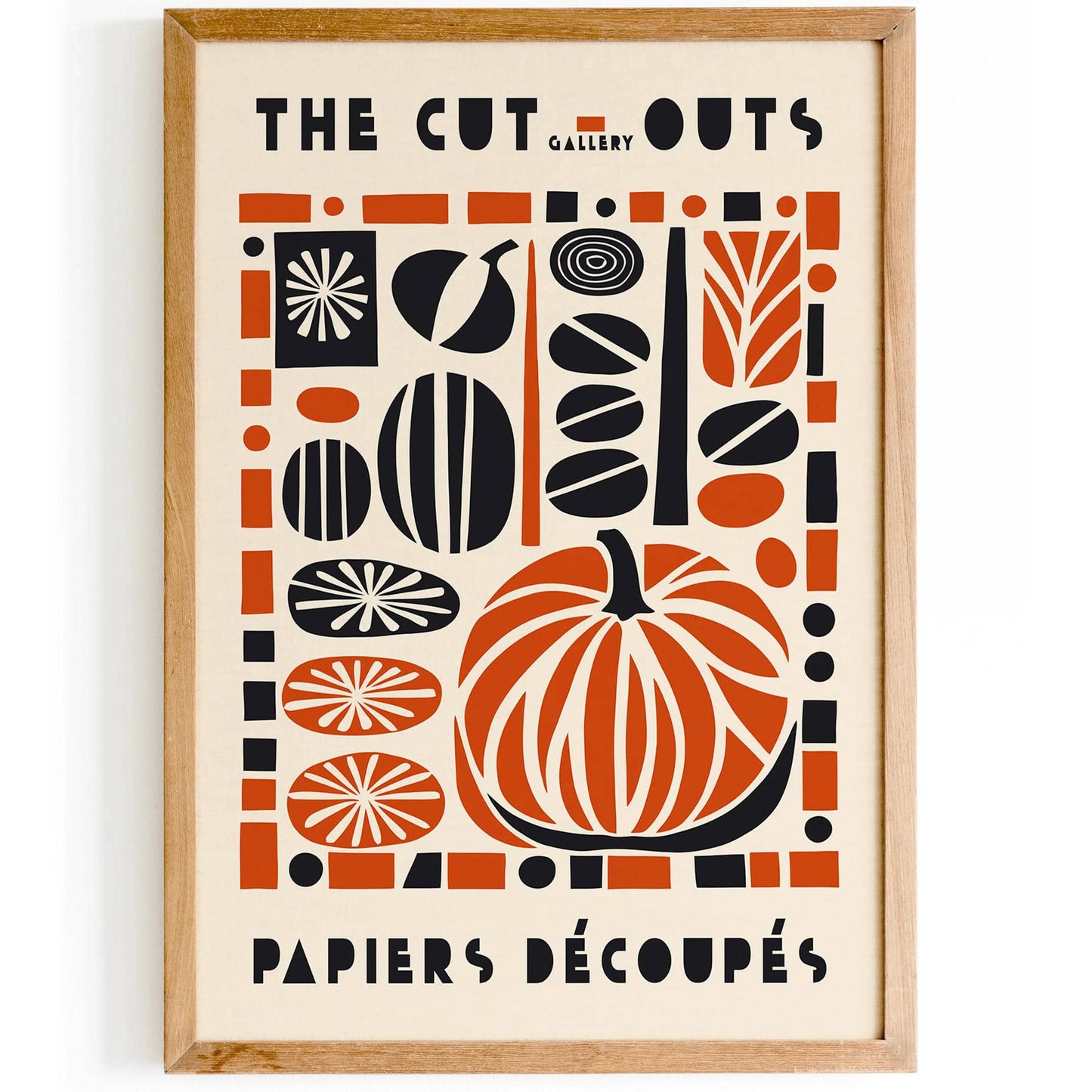Fall Home Decoration Pumpkin Art Print - HypeSheriff
