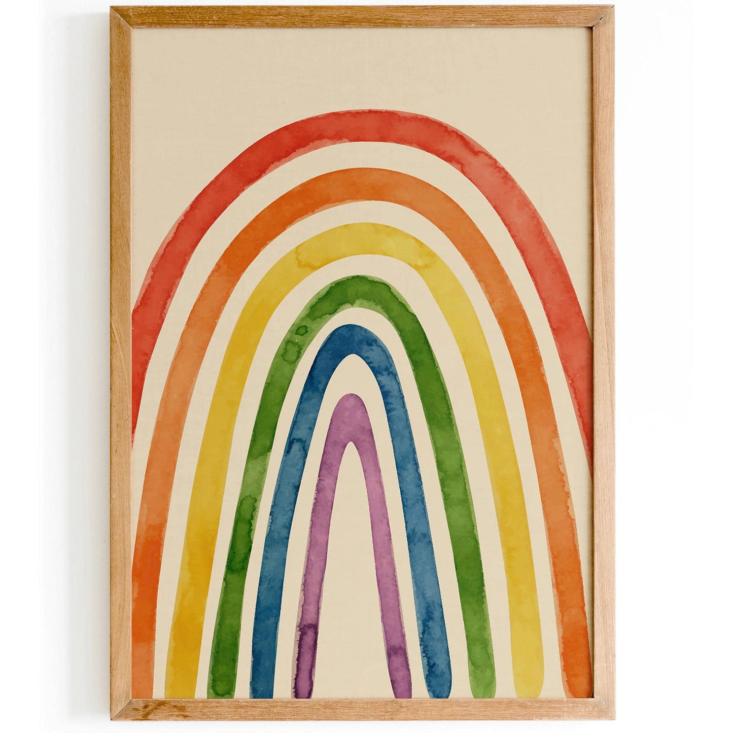 Retro Rainbow Poster - HypeSheriff