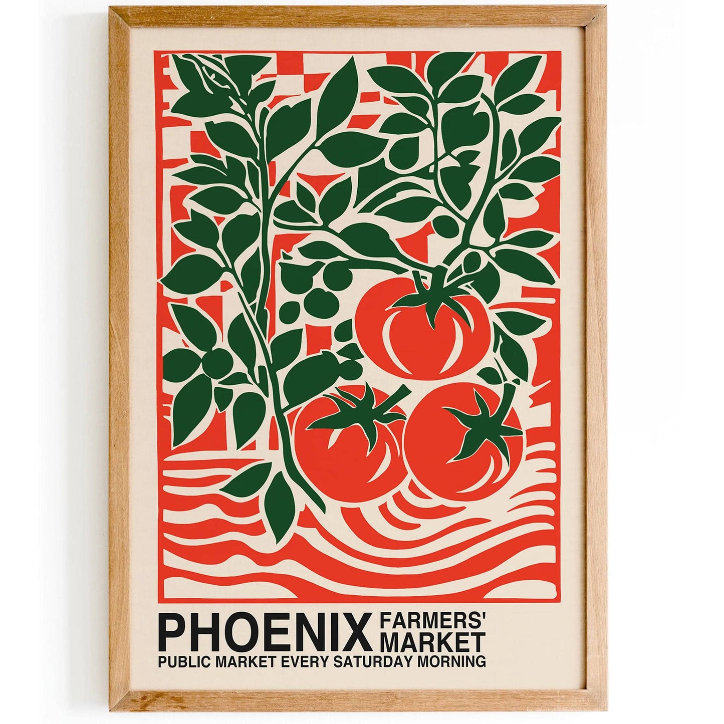 Phoenix Farmers Market Tomatos Art Print