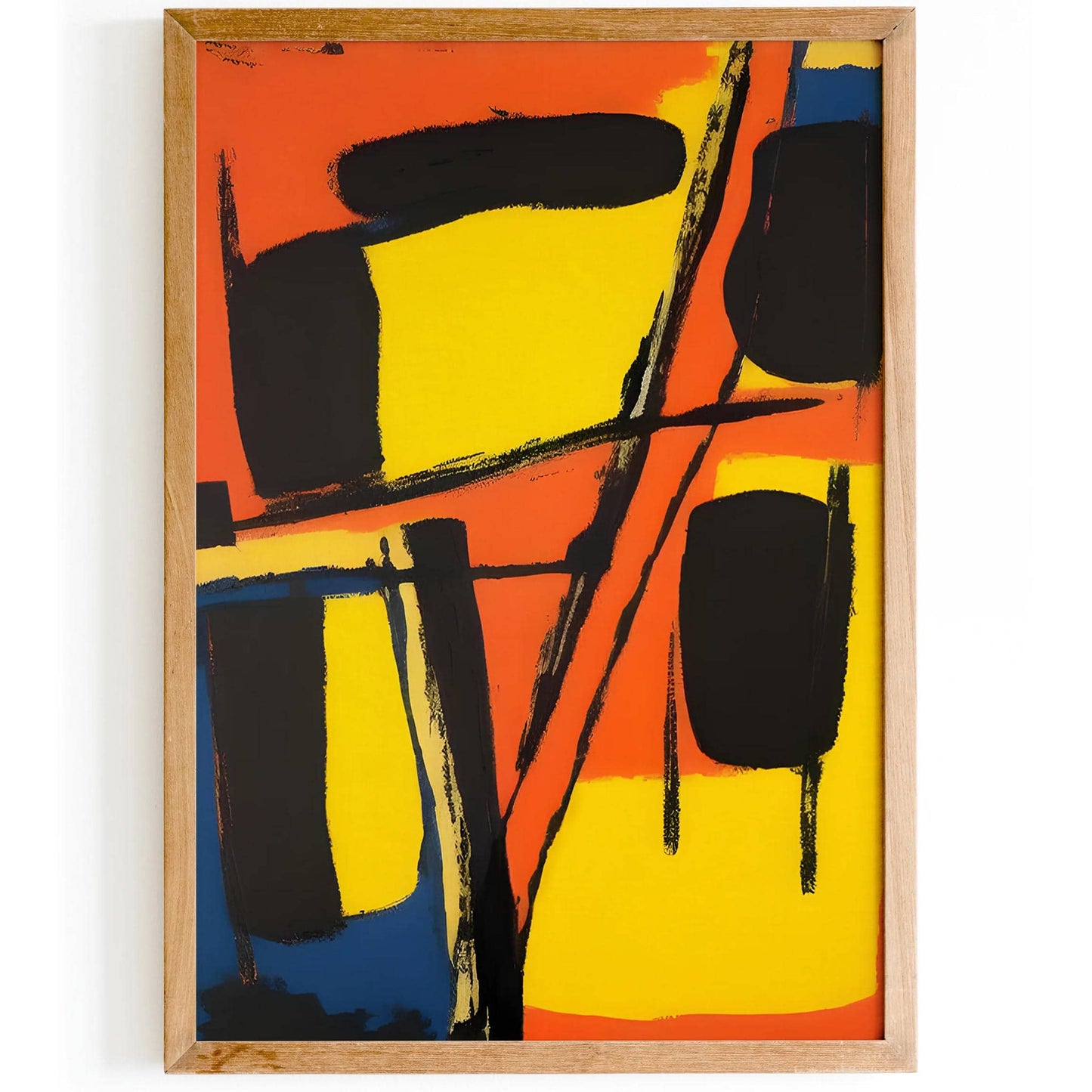 Abstract Painting Contemporary Wall Art - HypeSheriff