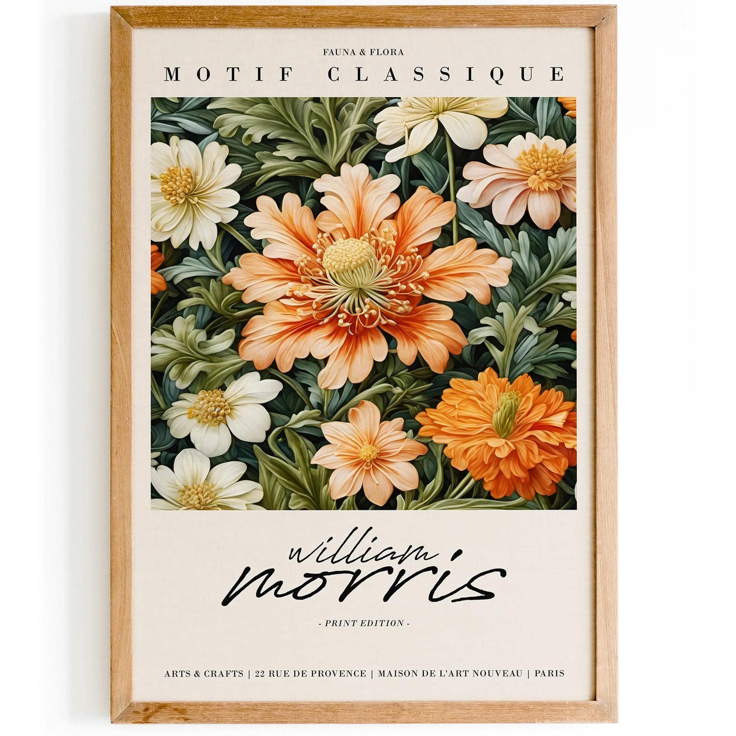 William Morris Exhibition Poster - HypeSheriff