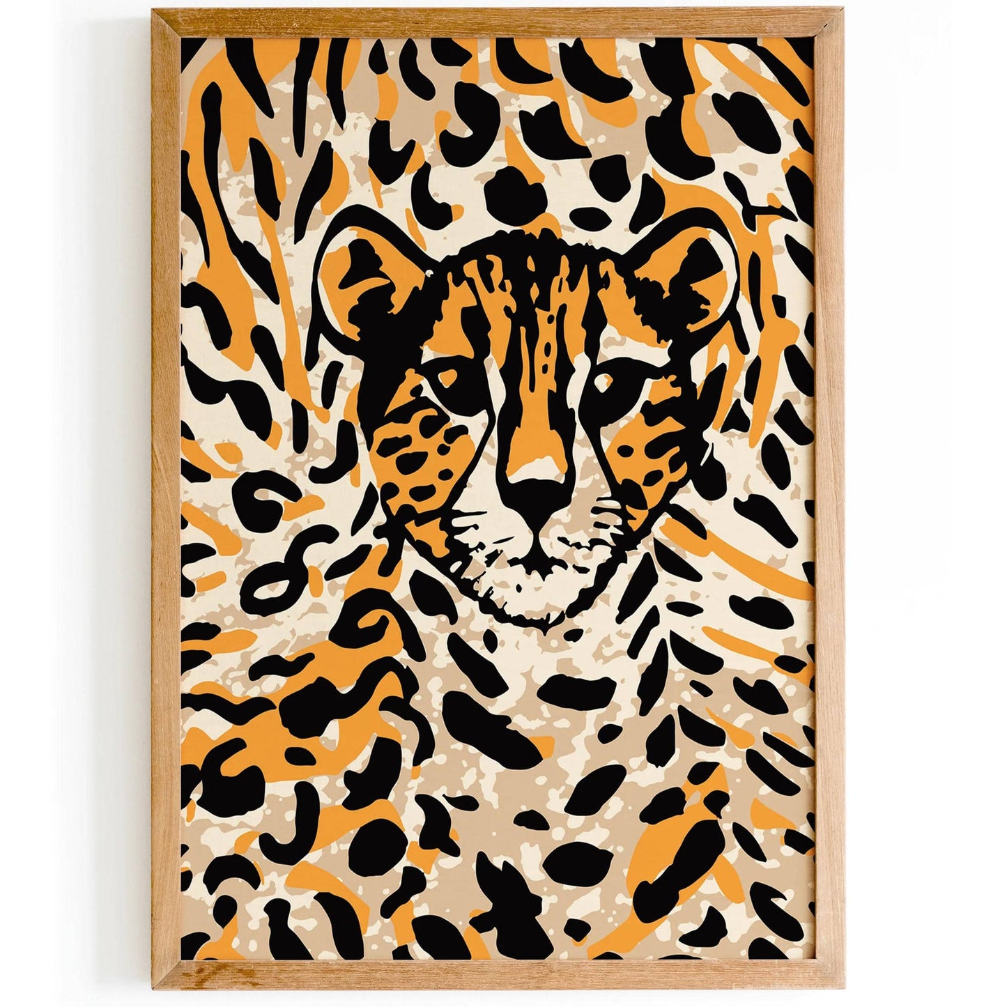 Baby Cheetah Artistic Wall Art - HypeSheriff