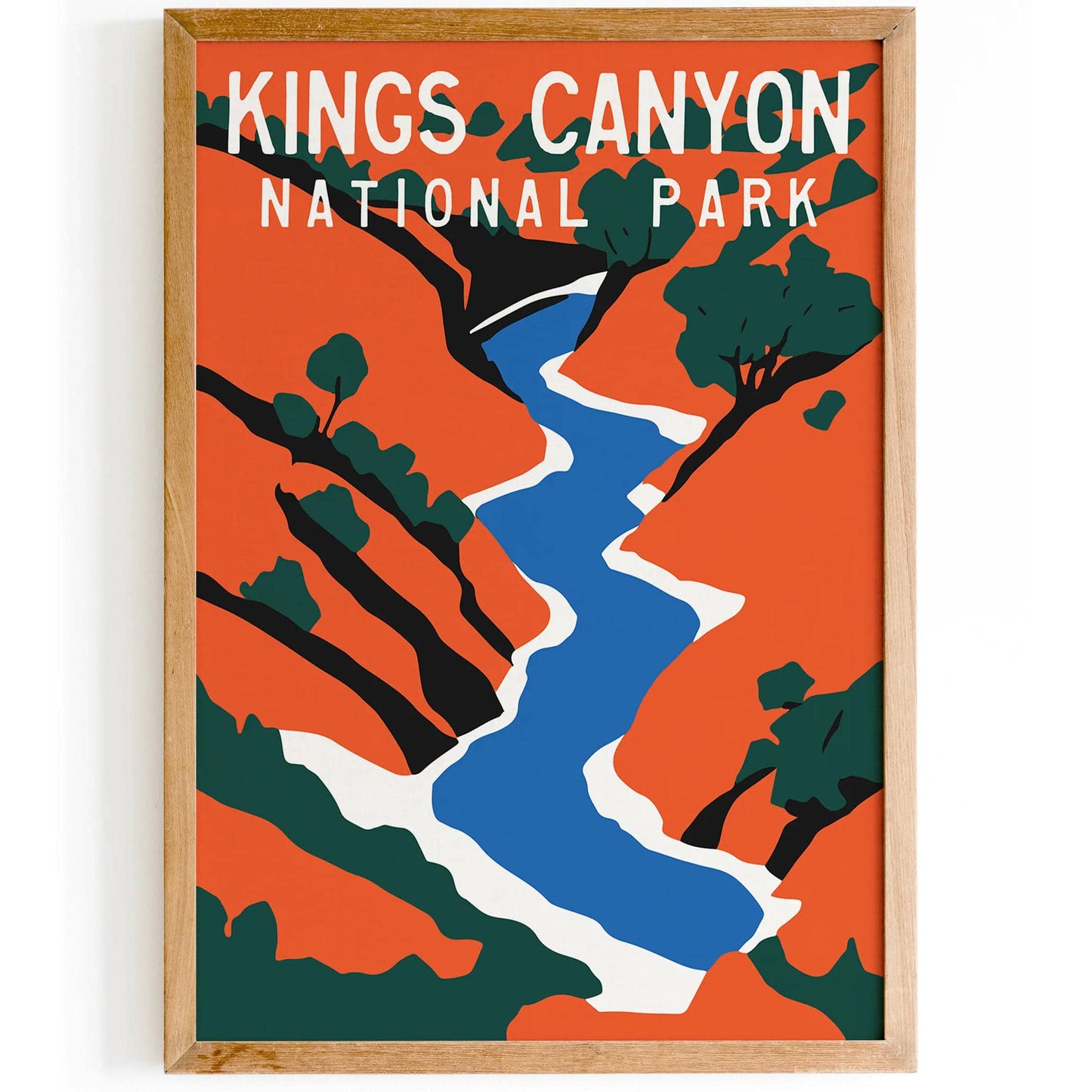 Kings Canyon National Park Poster - HypeSheriff