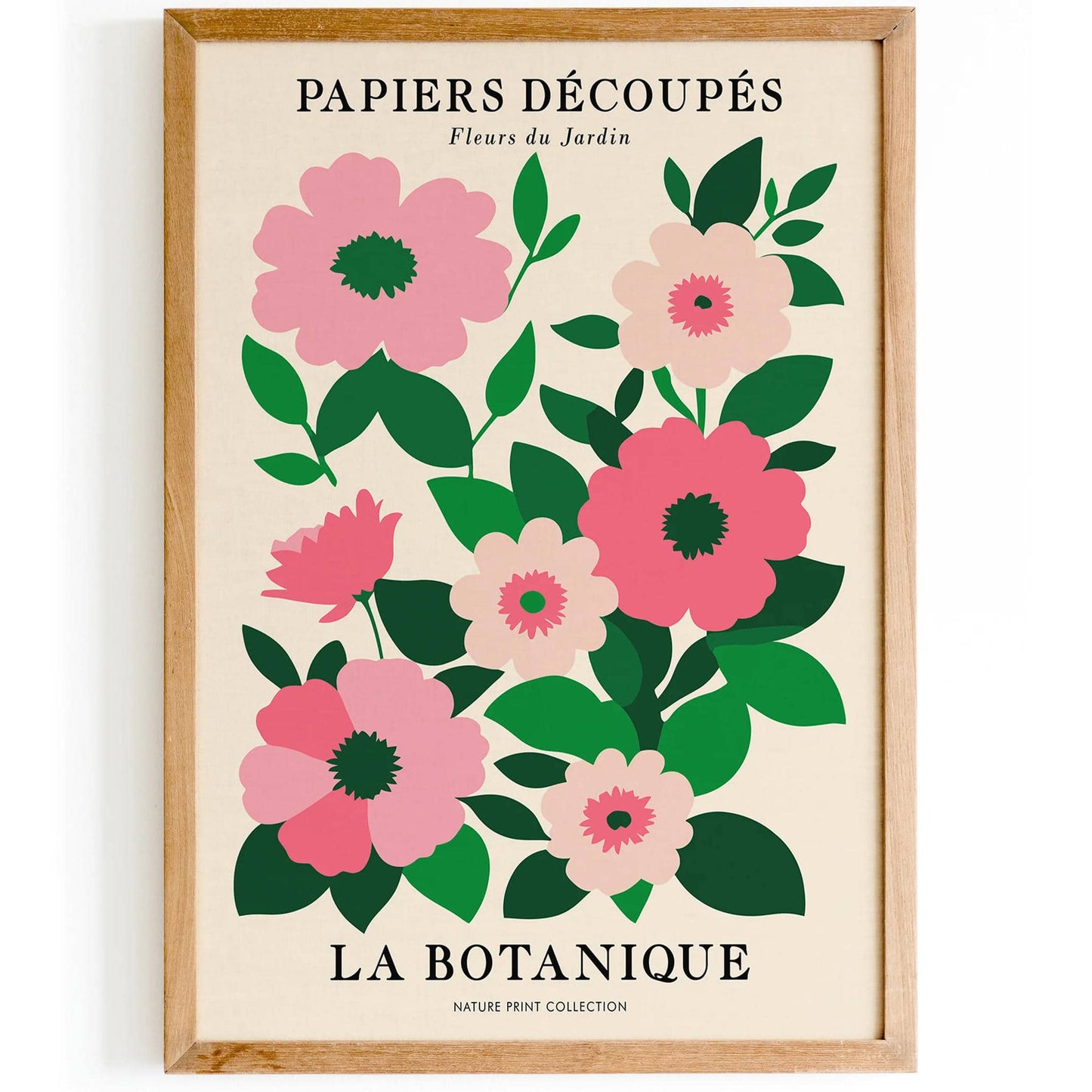 Fleurs du Jardin Nature Print - HypeSheriff