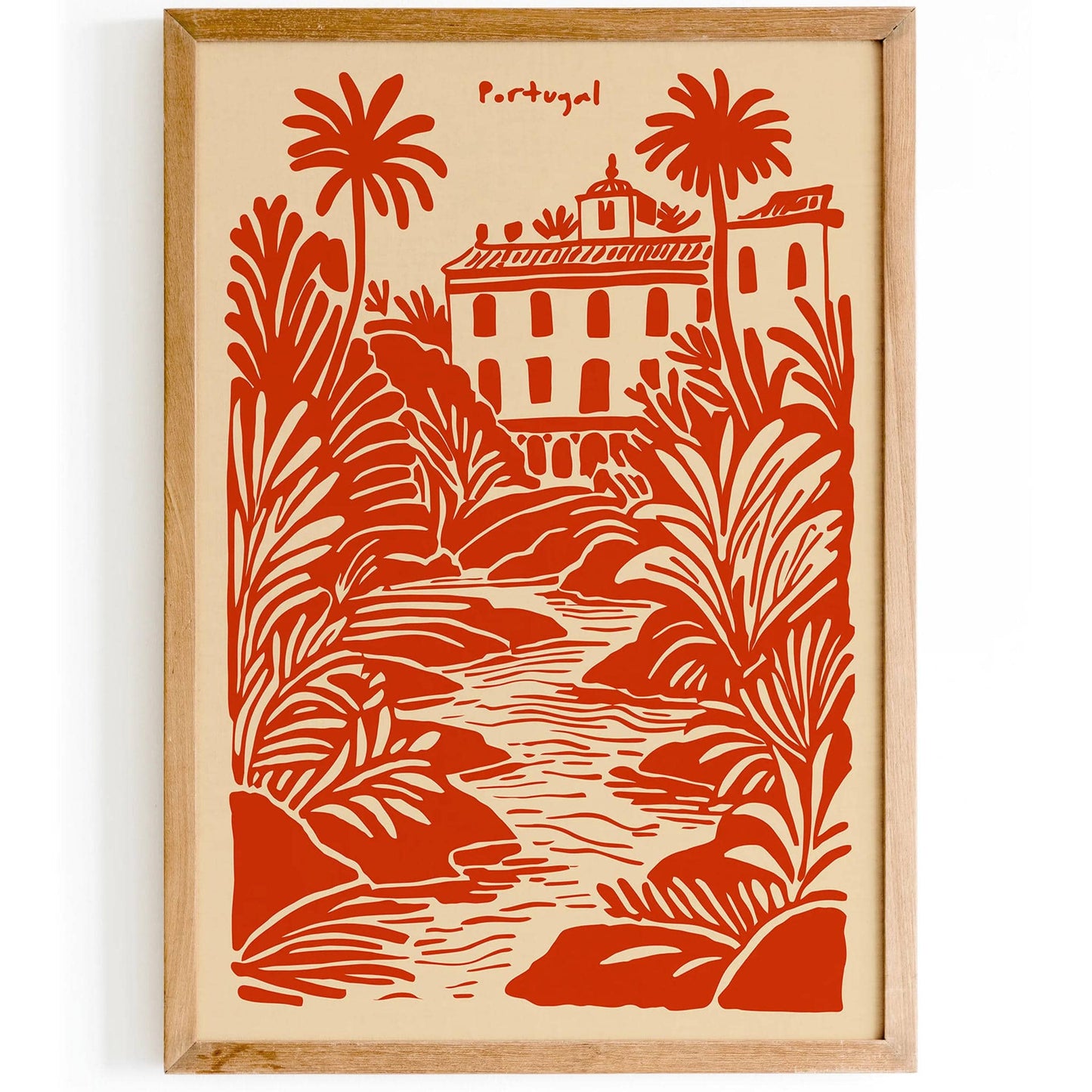 Portugal Wall Art – Scenic Print, Romantic Honeymoon Gift