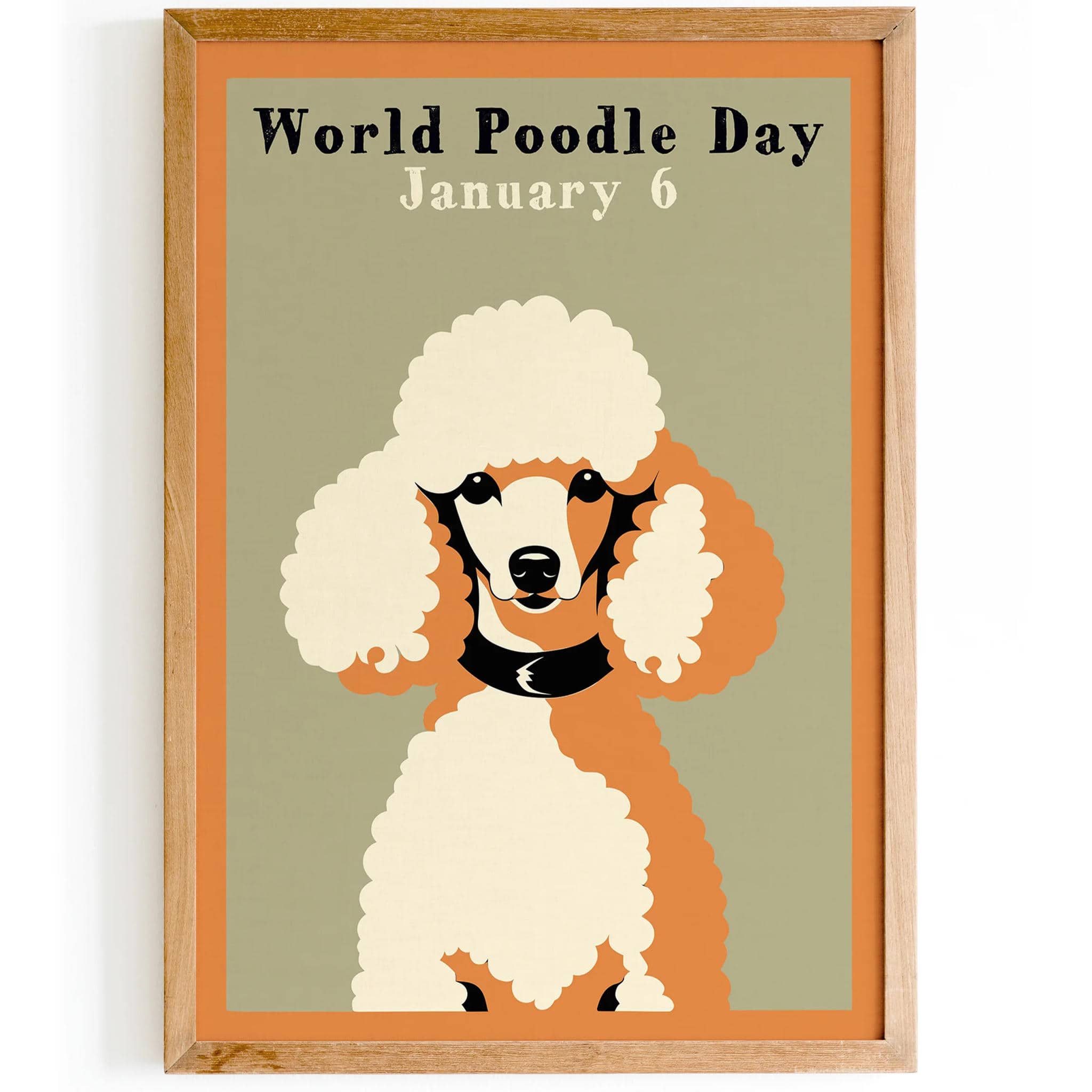 World Poodle Day Vintage Art Print – HypeSheriff