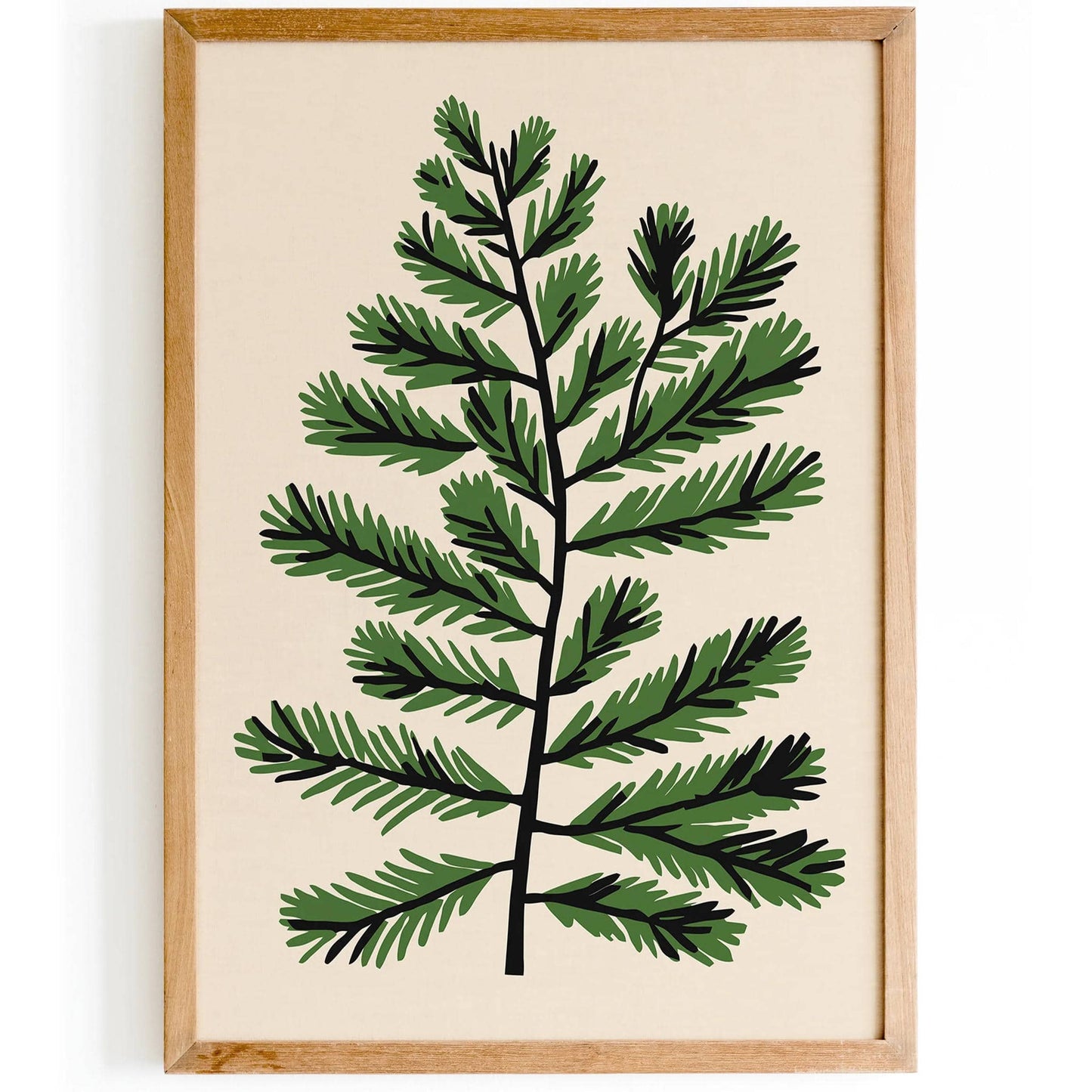 Christmas Tree Branch Poster - HypeSheriff