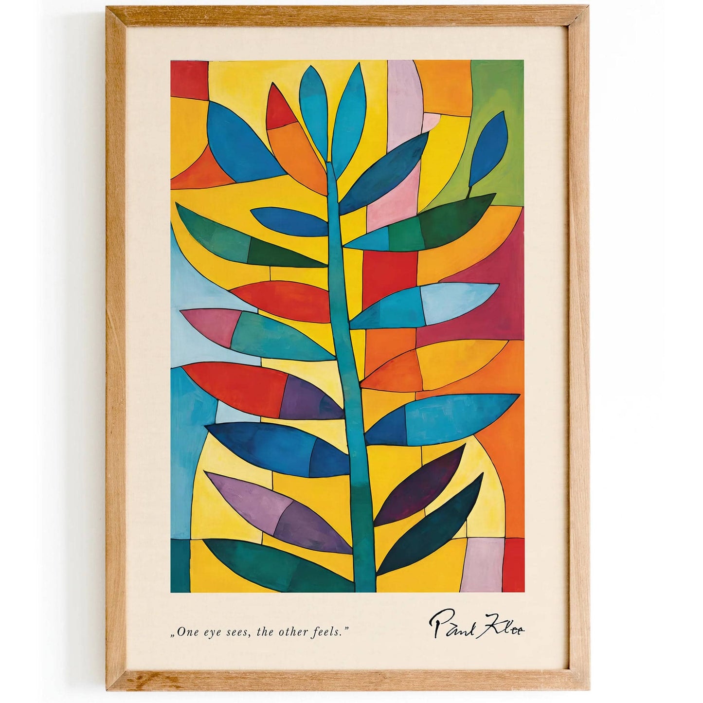 Magic Garden II Paul Klee Wall Art - HypeSheriff
