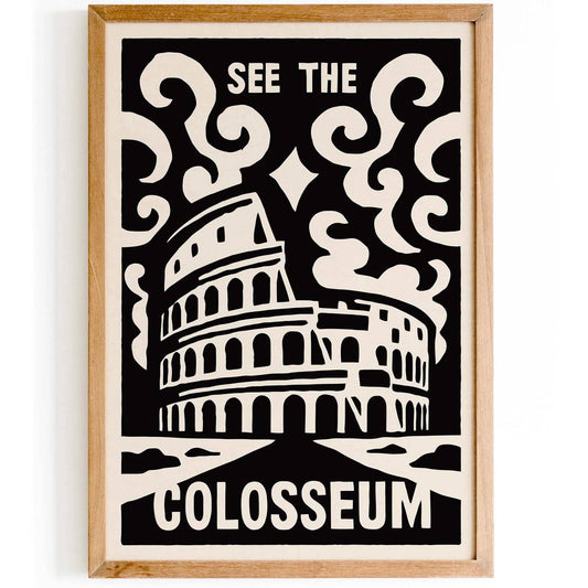 Colosseum Travel Poster