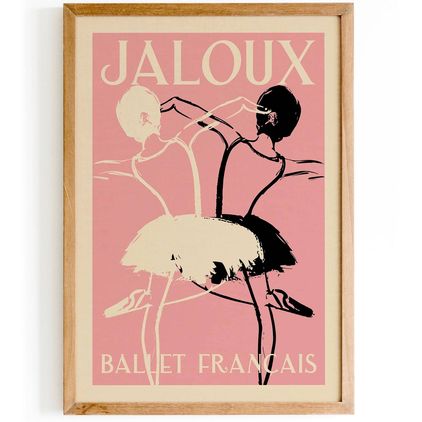 French Ballerinas Wall Art Prints - HypeSheriff