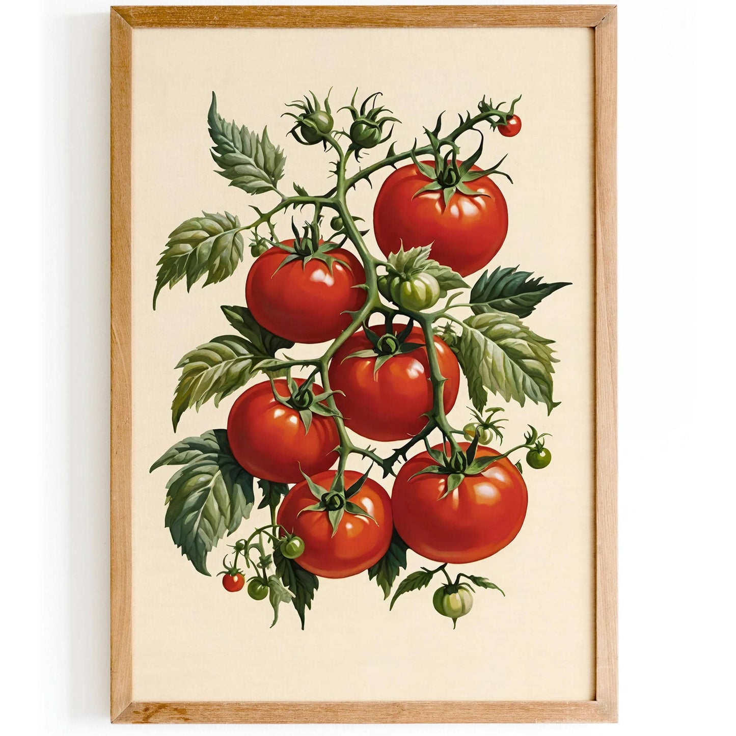 Red Tomatoes Art Print - HypeSheriff
