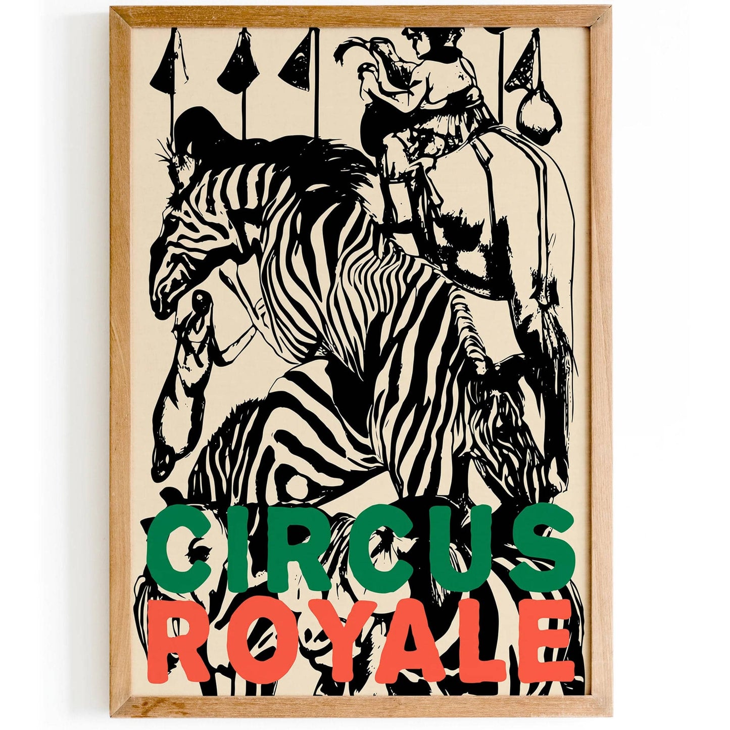 CIRCUS ROYALE - French Circus Vintage Poster - HypeSheriff