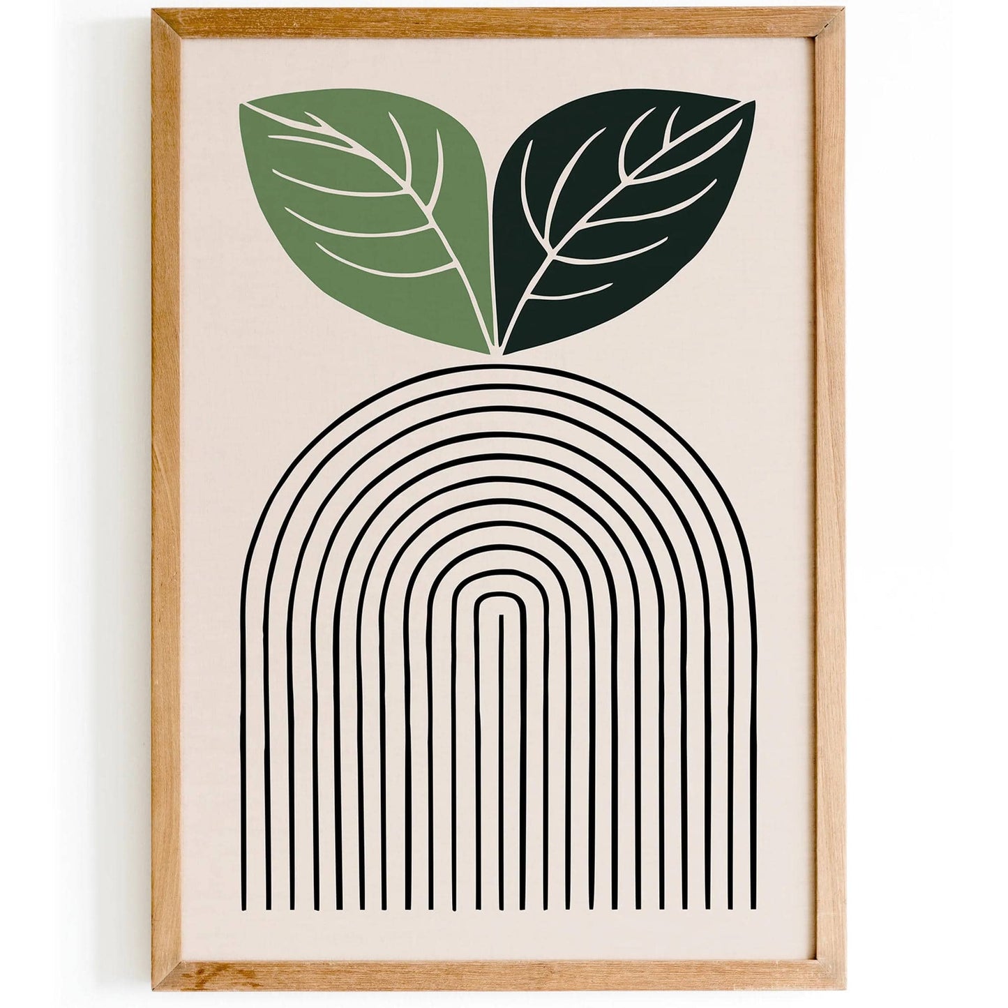 Modern Arches Aesthetic Art Print