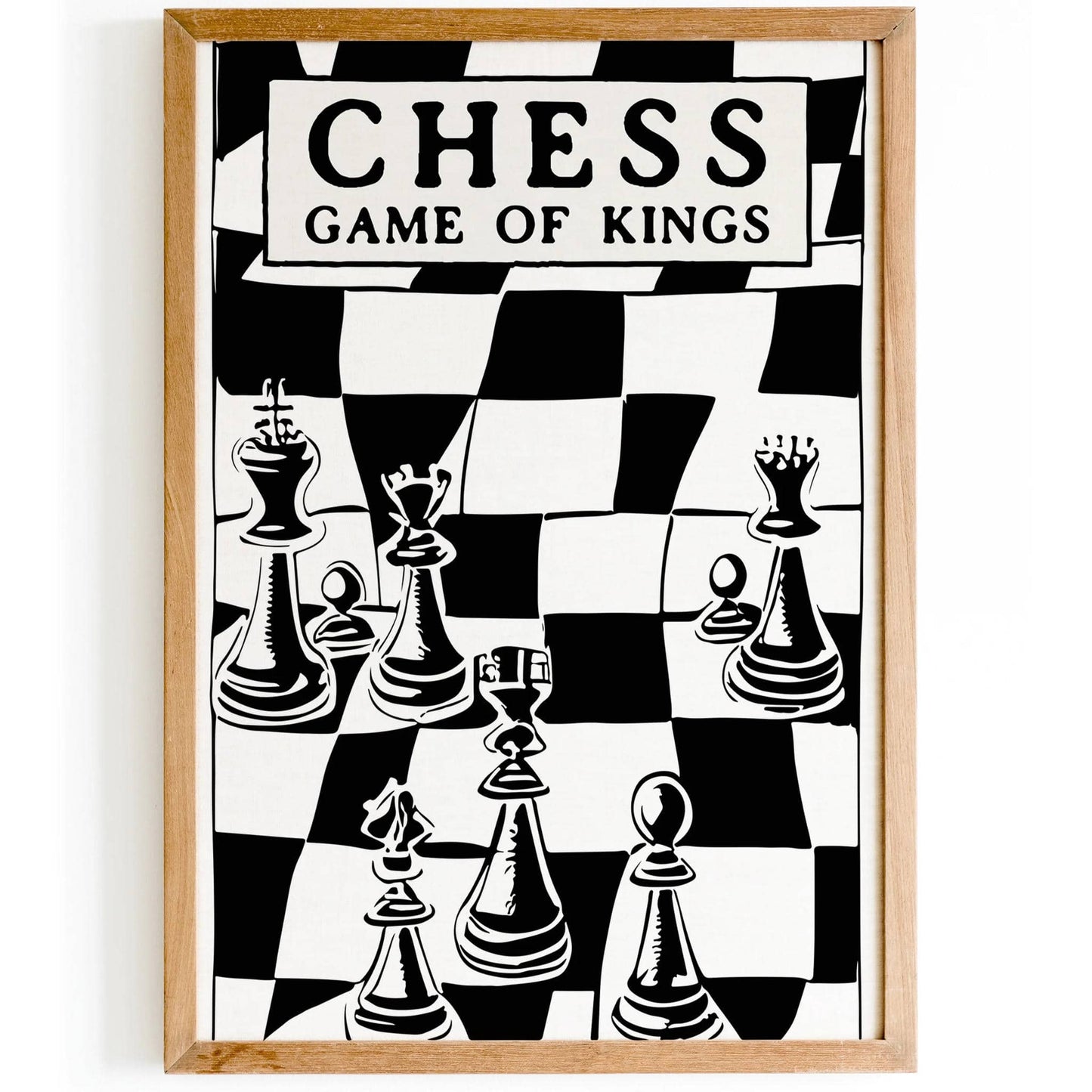 Chess - Game of Kings Vintage Poster - HypeSheriff