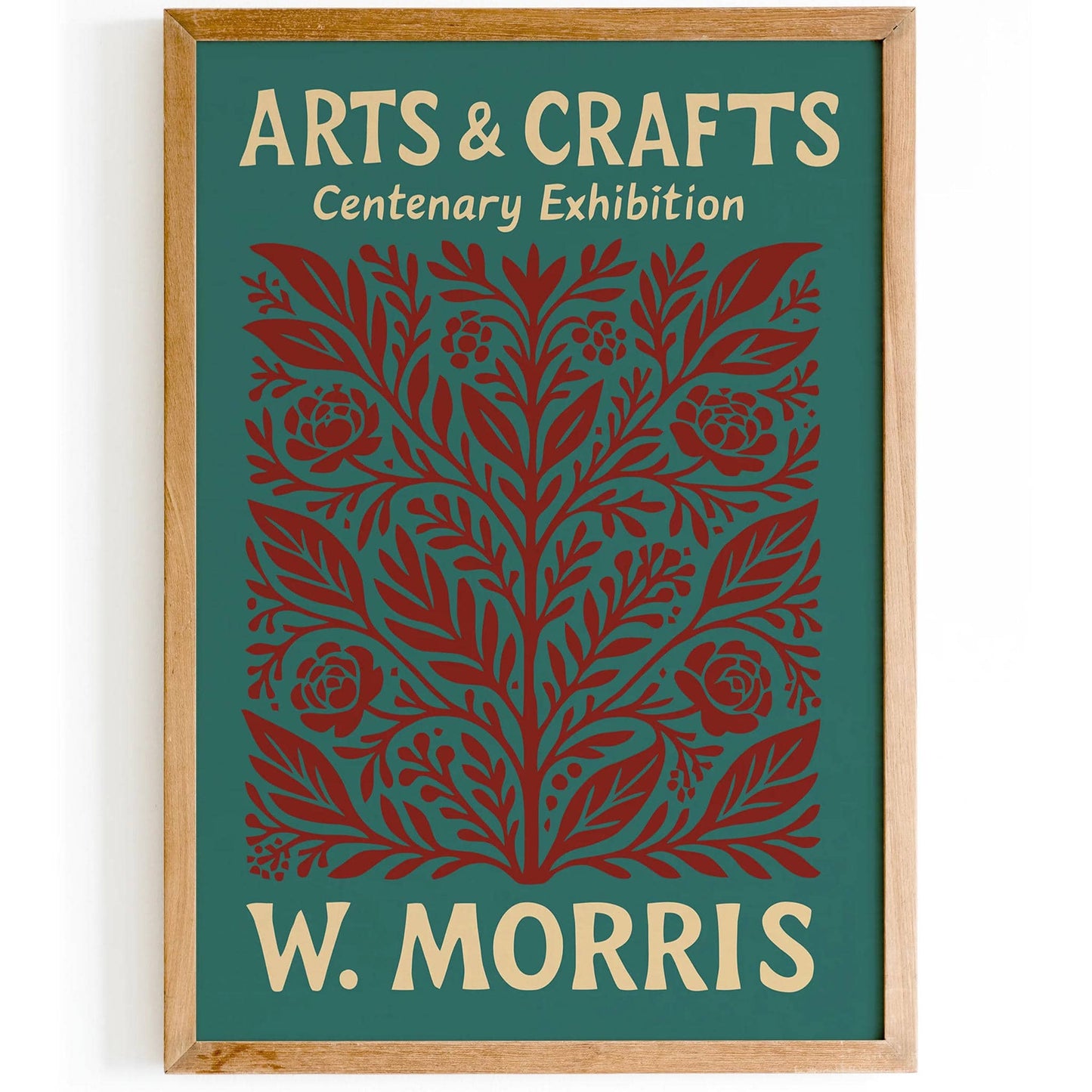 Folk Art William Morris Poster